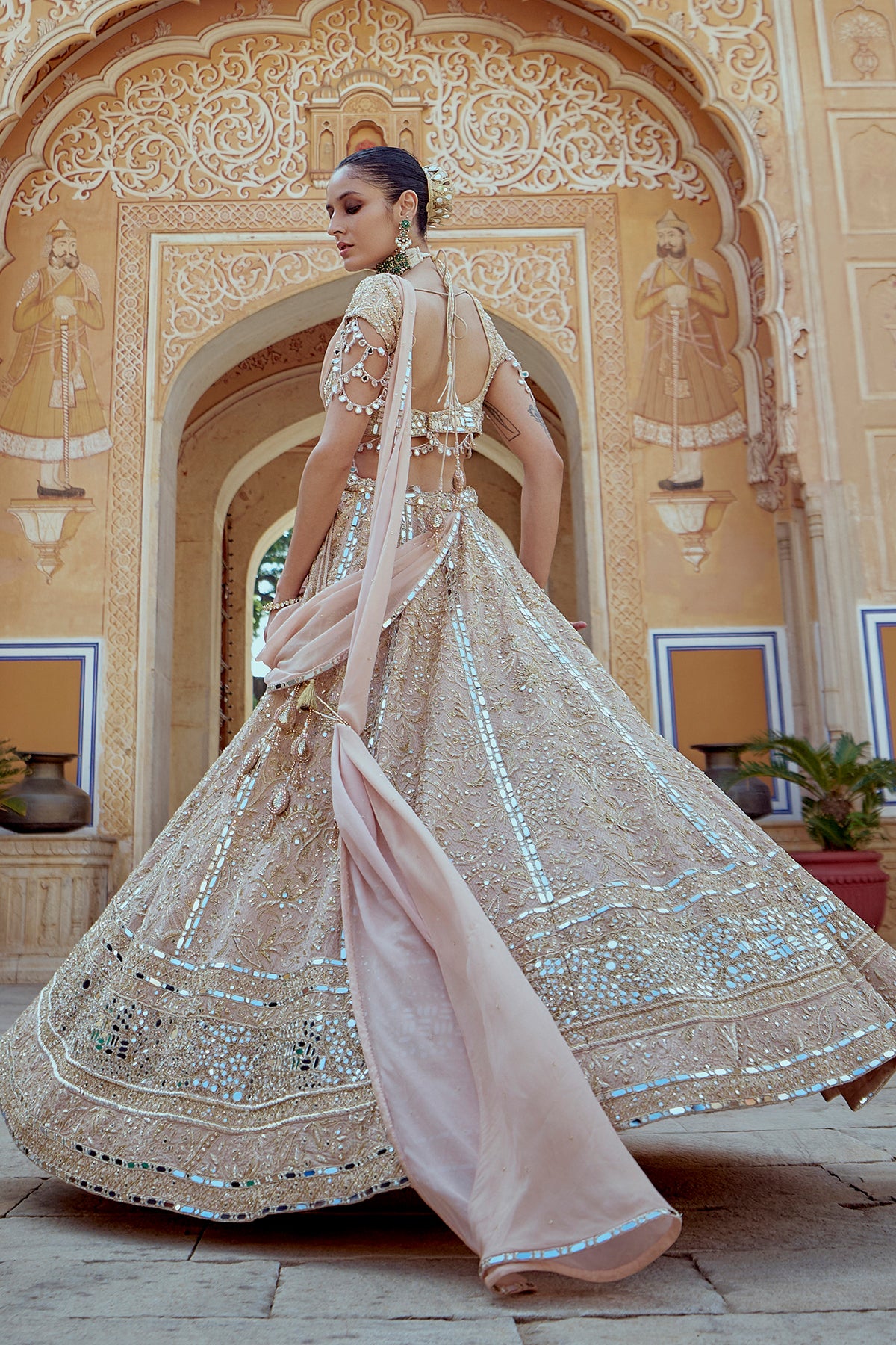 Mirror Citadel Lehenga