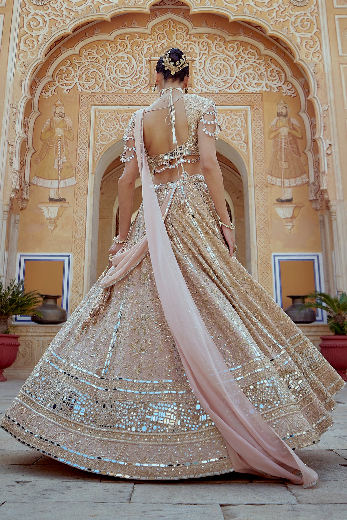 Mirror Citadel Lehenga