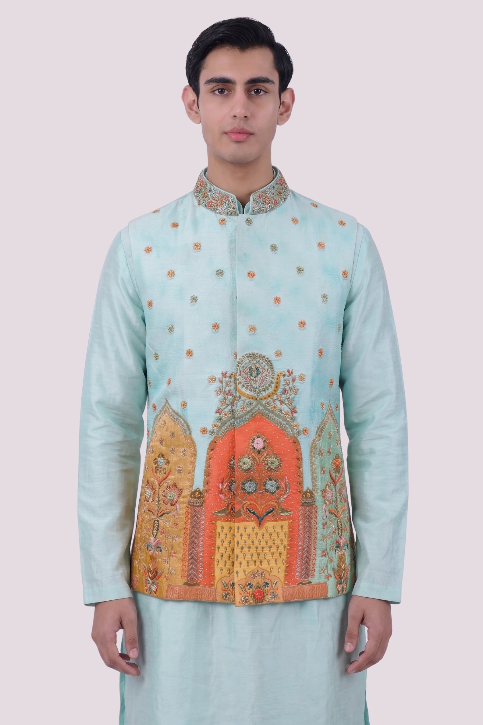 The Aqua Darbar Bundi Set