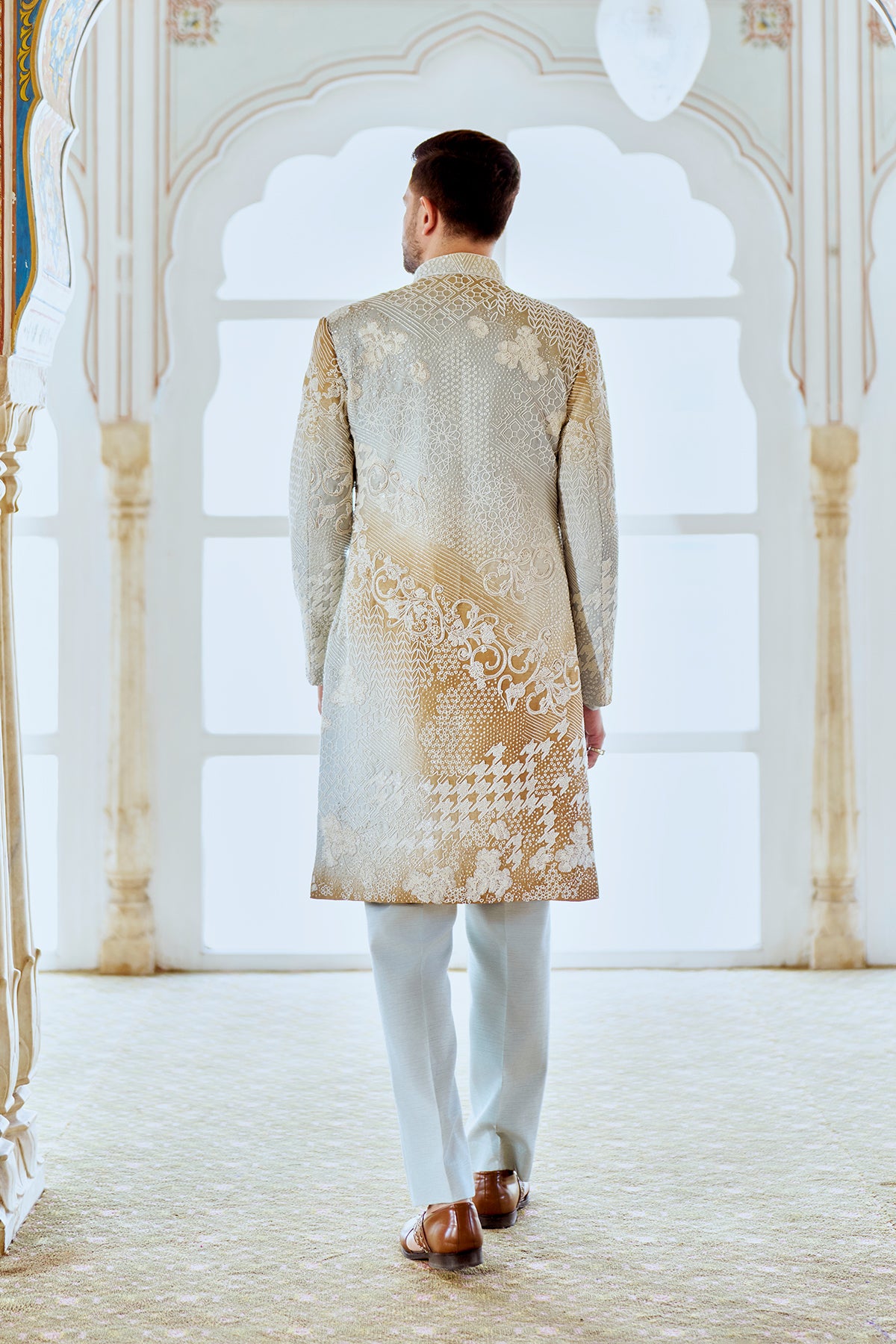 Lunar Cascade Sherwani