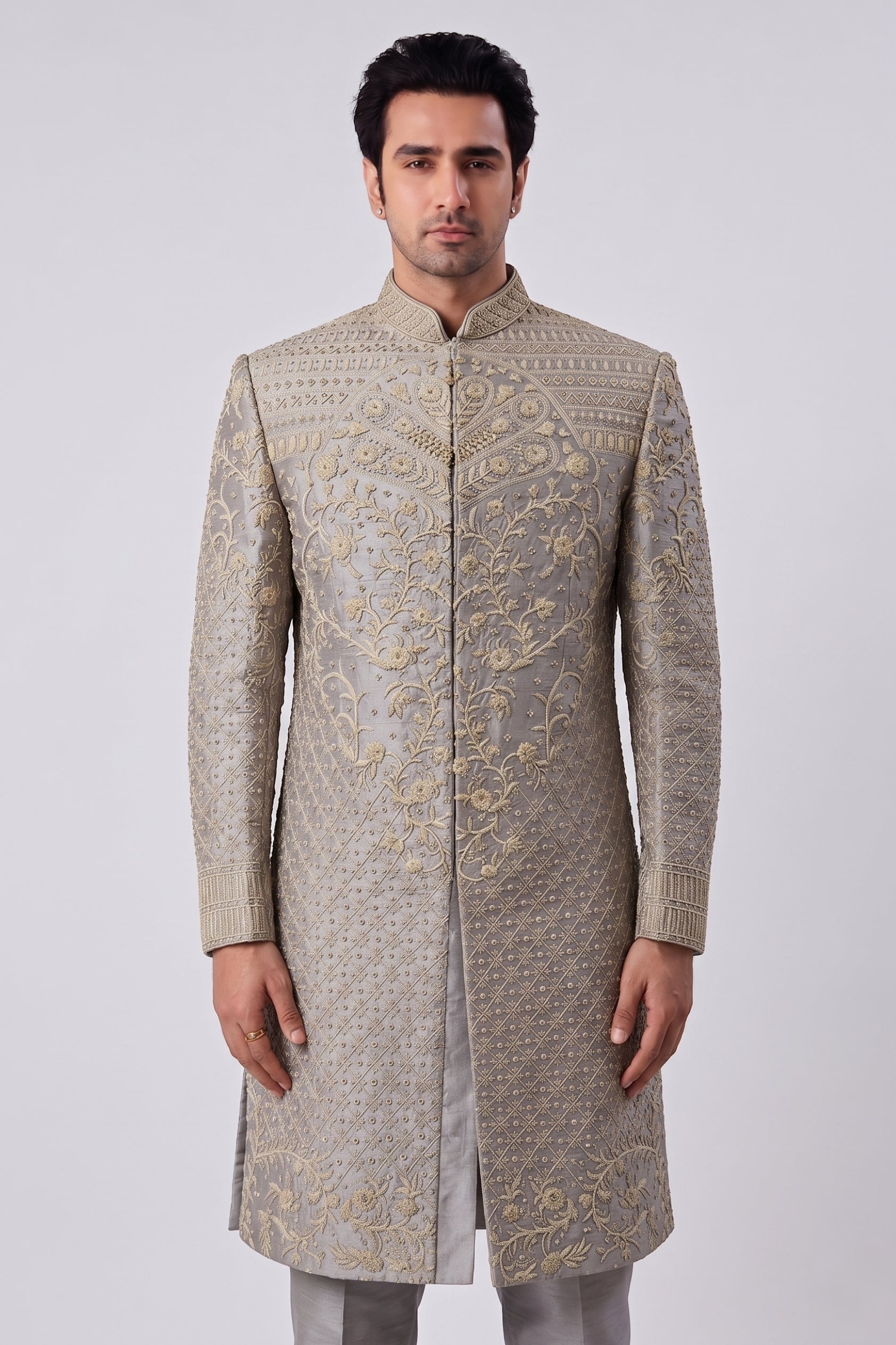 The Gilded Bloom Sherwani