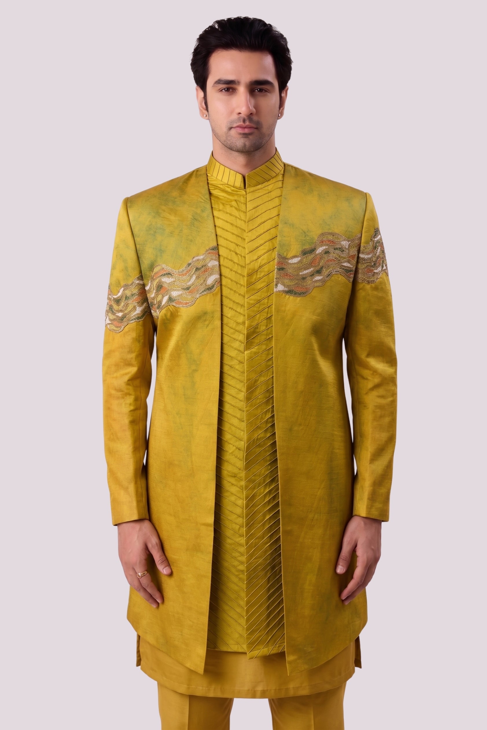 The Mustard Wave Sherwani