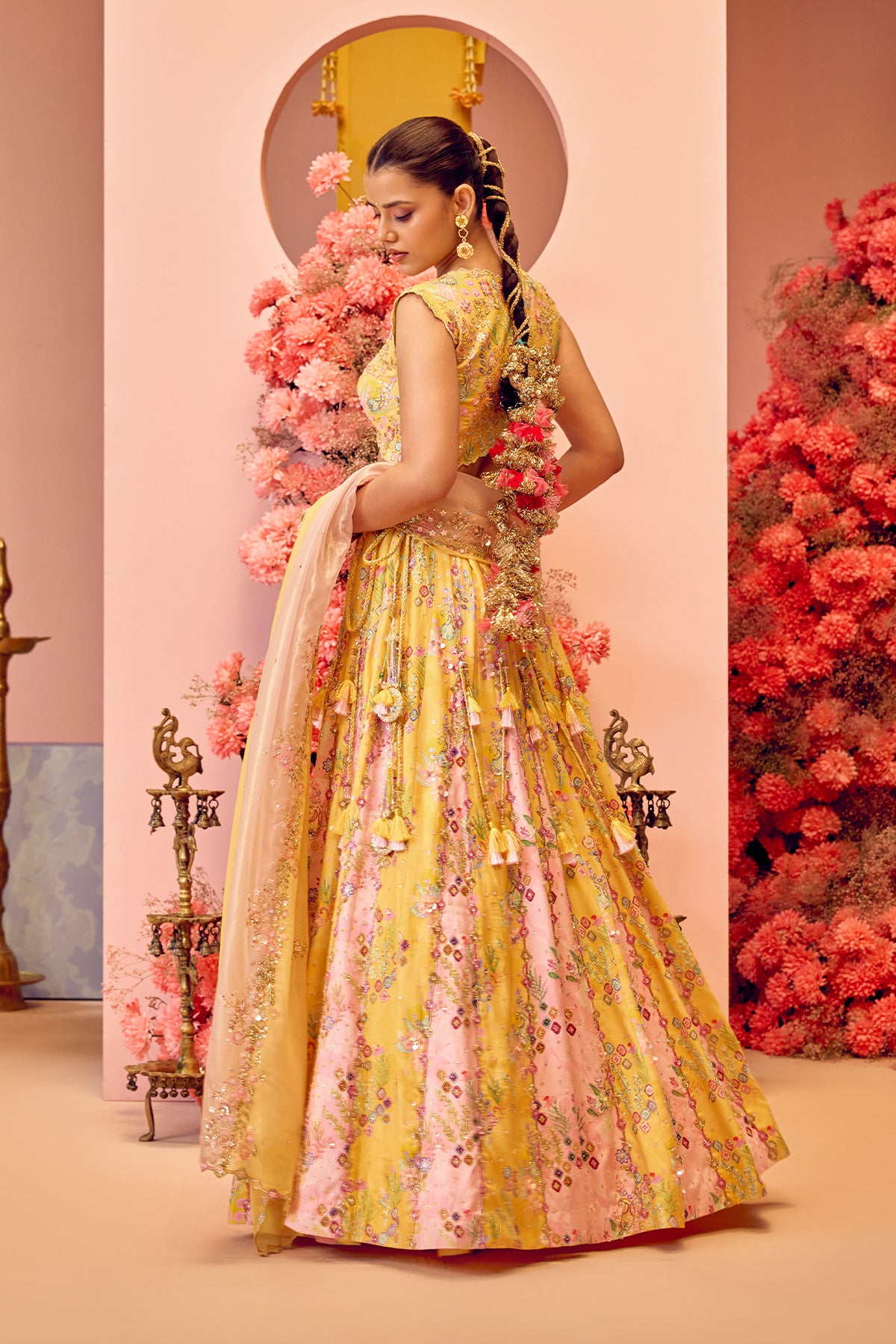 Yellow Lehenga Set