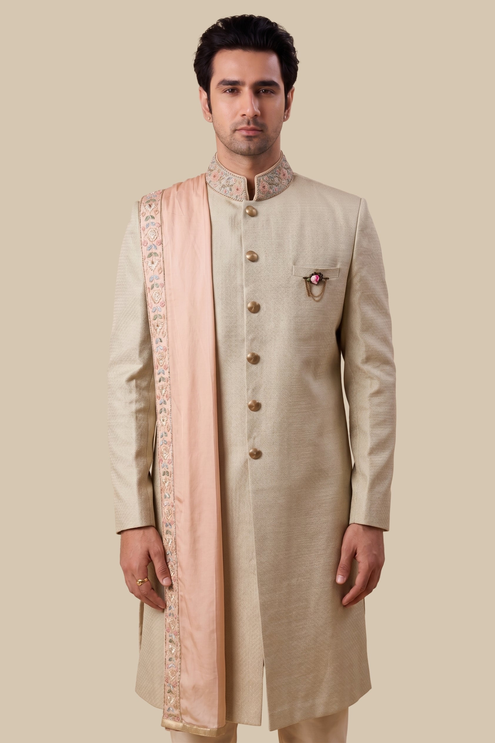 The Stone & Blush Sherwani