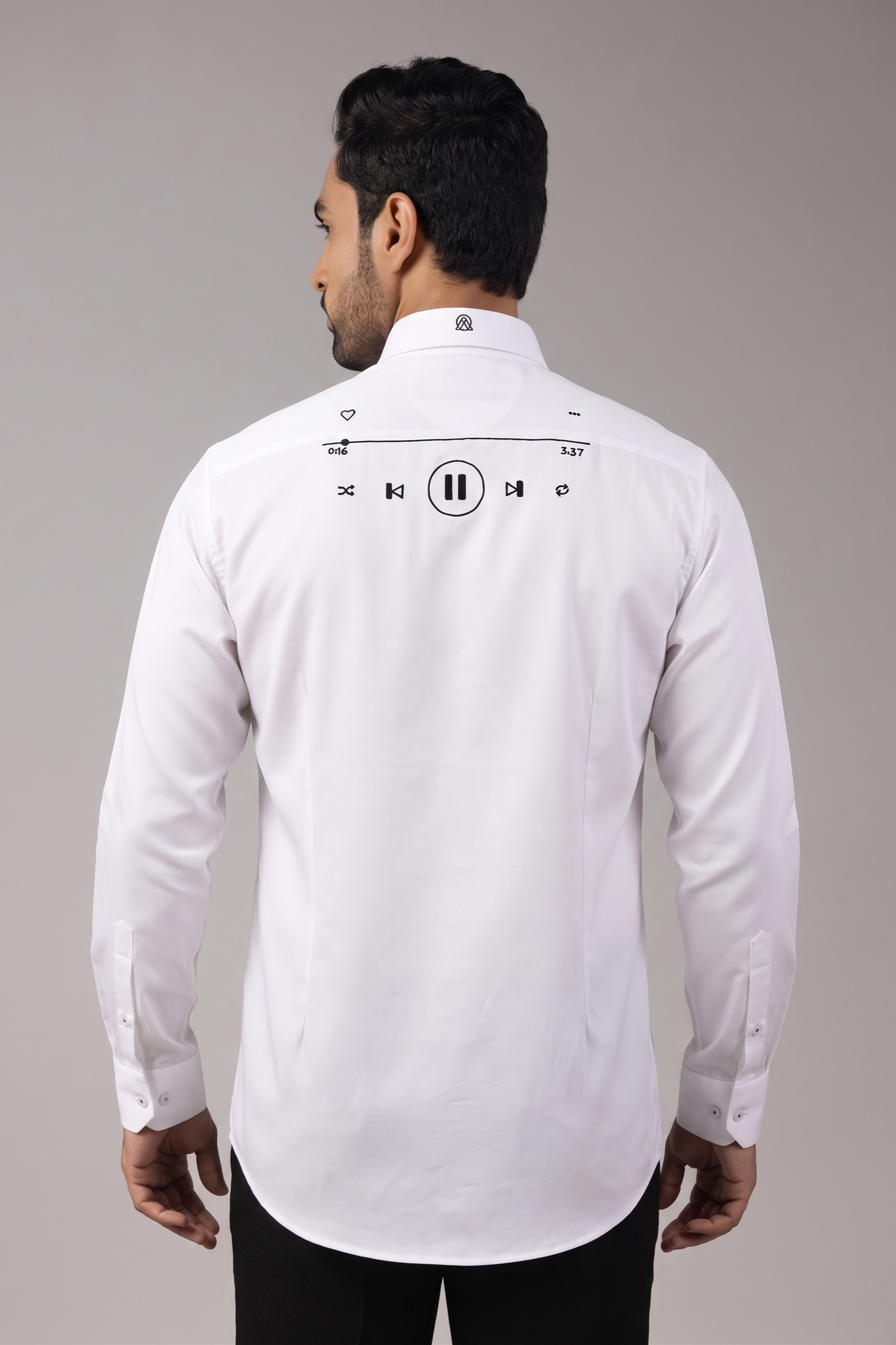 The Answer — Music Narrative Embroidered Shirt