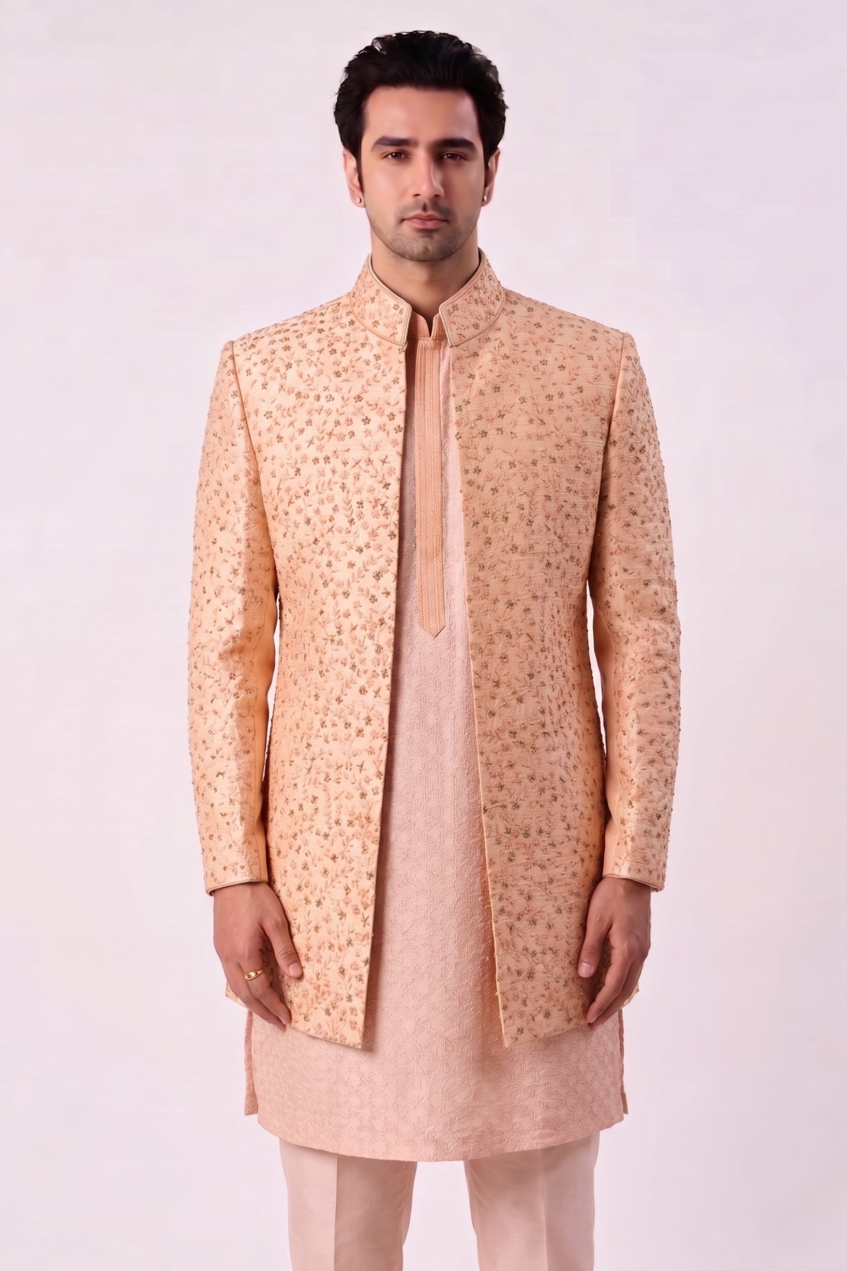 The Blush Meadow Sherwani