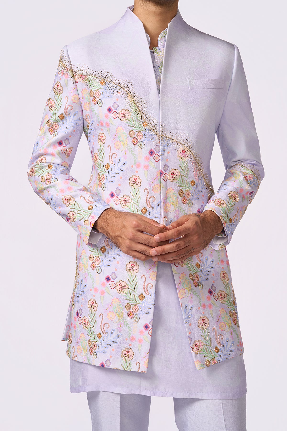 Lilac Indo-Western