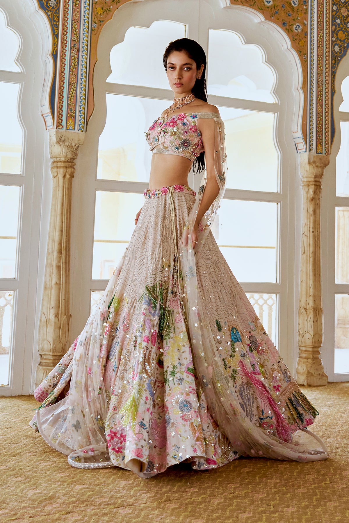 Enchanted Garden Lehenga