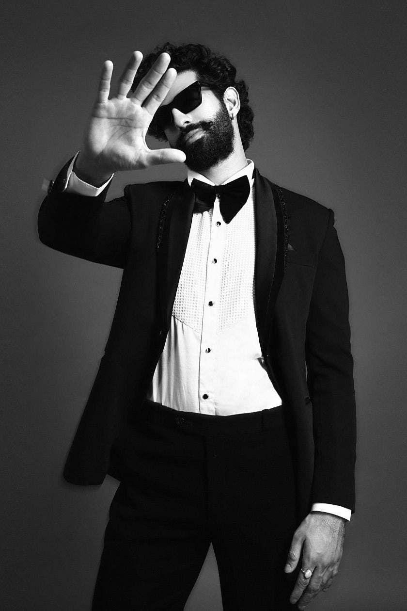 Aashim Gulati in a Classic Black Tuxedo