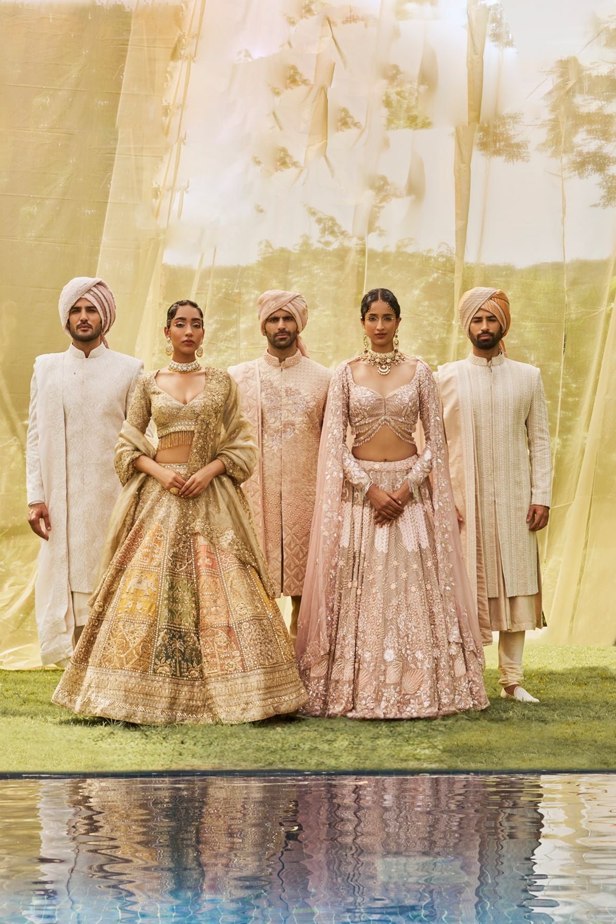 Royal Block Lehenga
