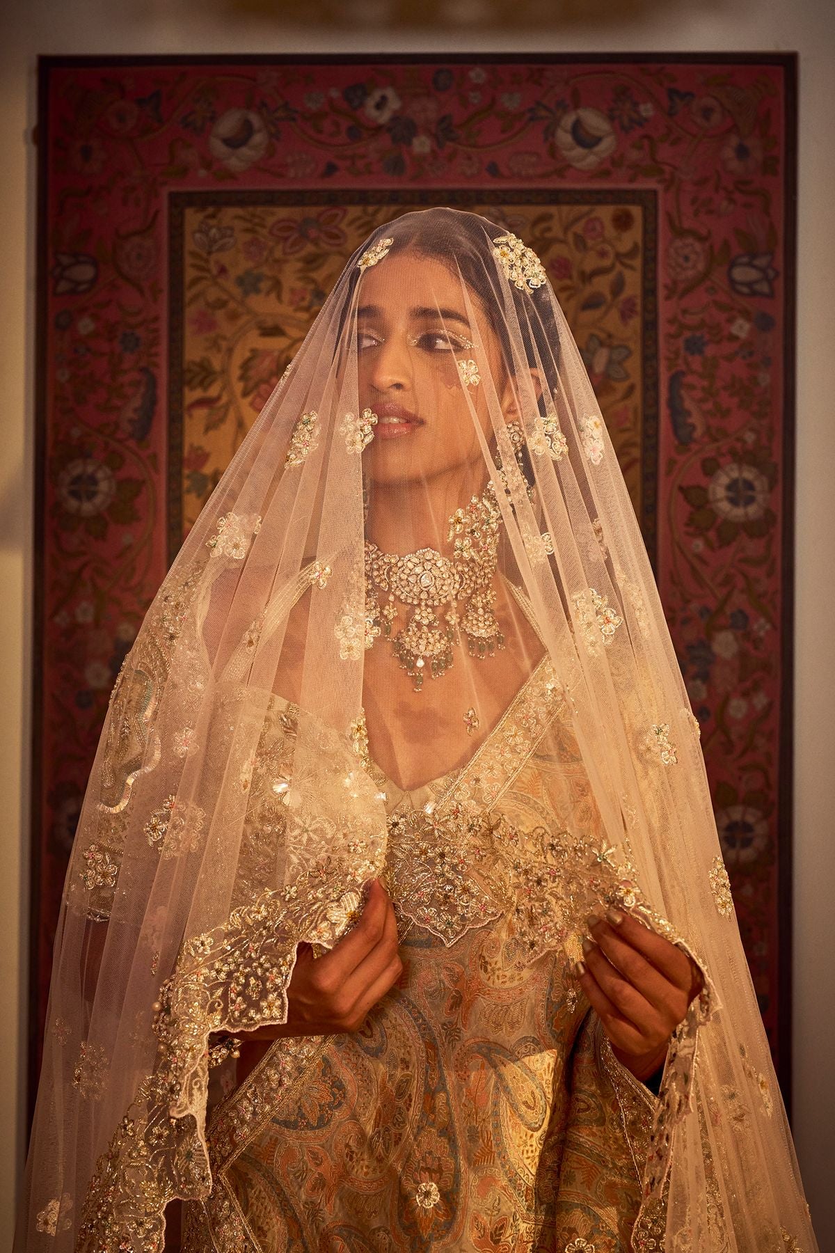 Gold Love Bride Lehenga