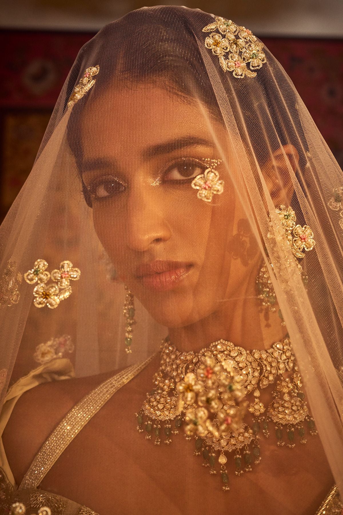 Gold Love Bride Lehenga