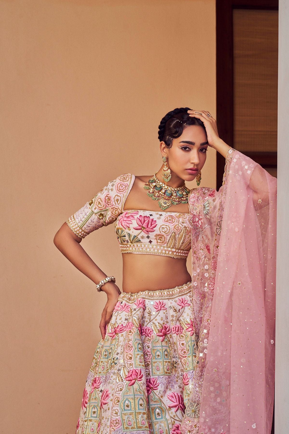 Lotus Lehenga