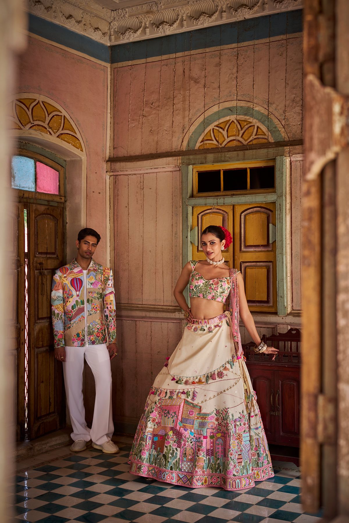 Mexican Fiesta Embellished Lehenga