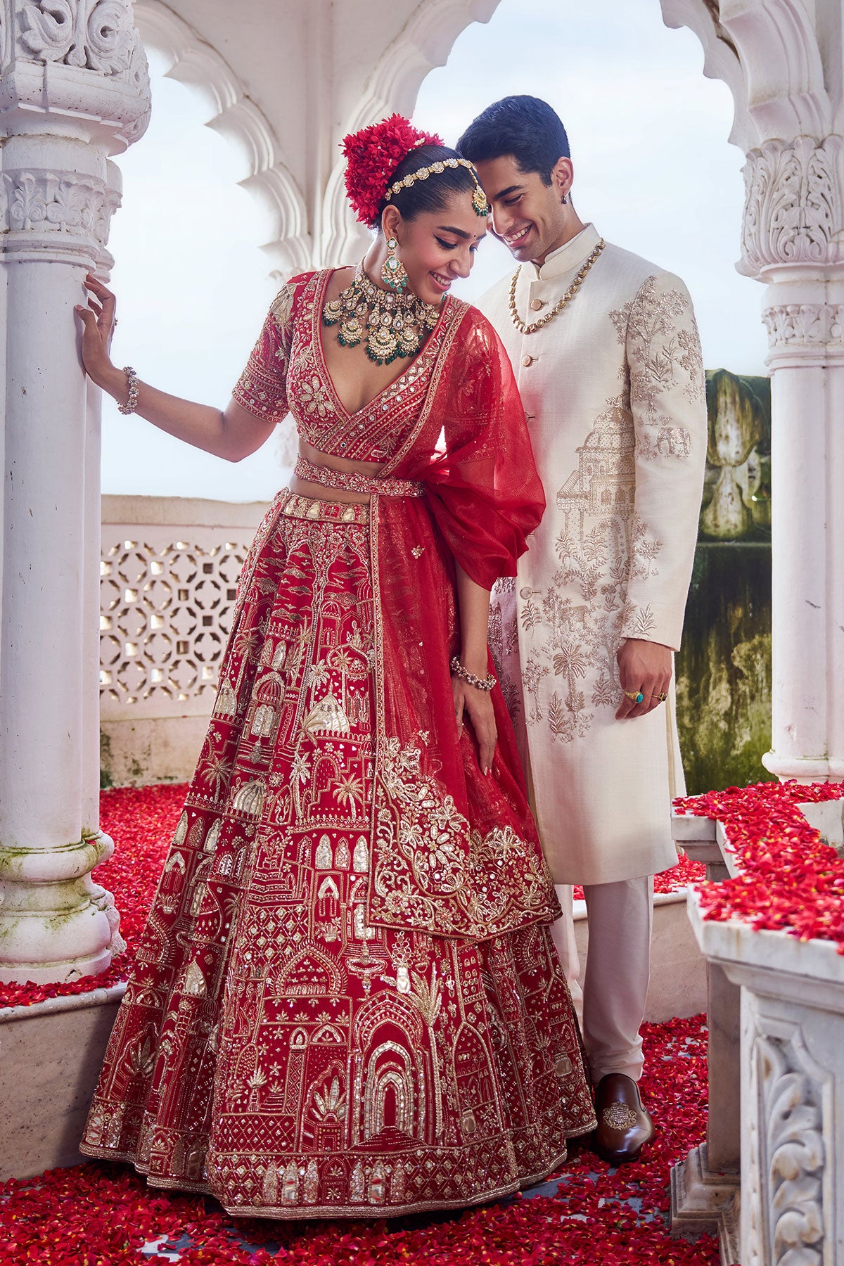 Ivory Gold Signature Sherwani