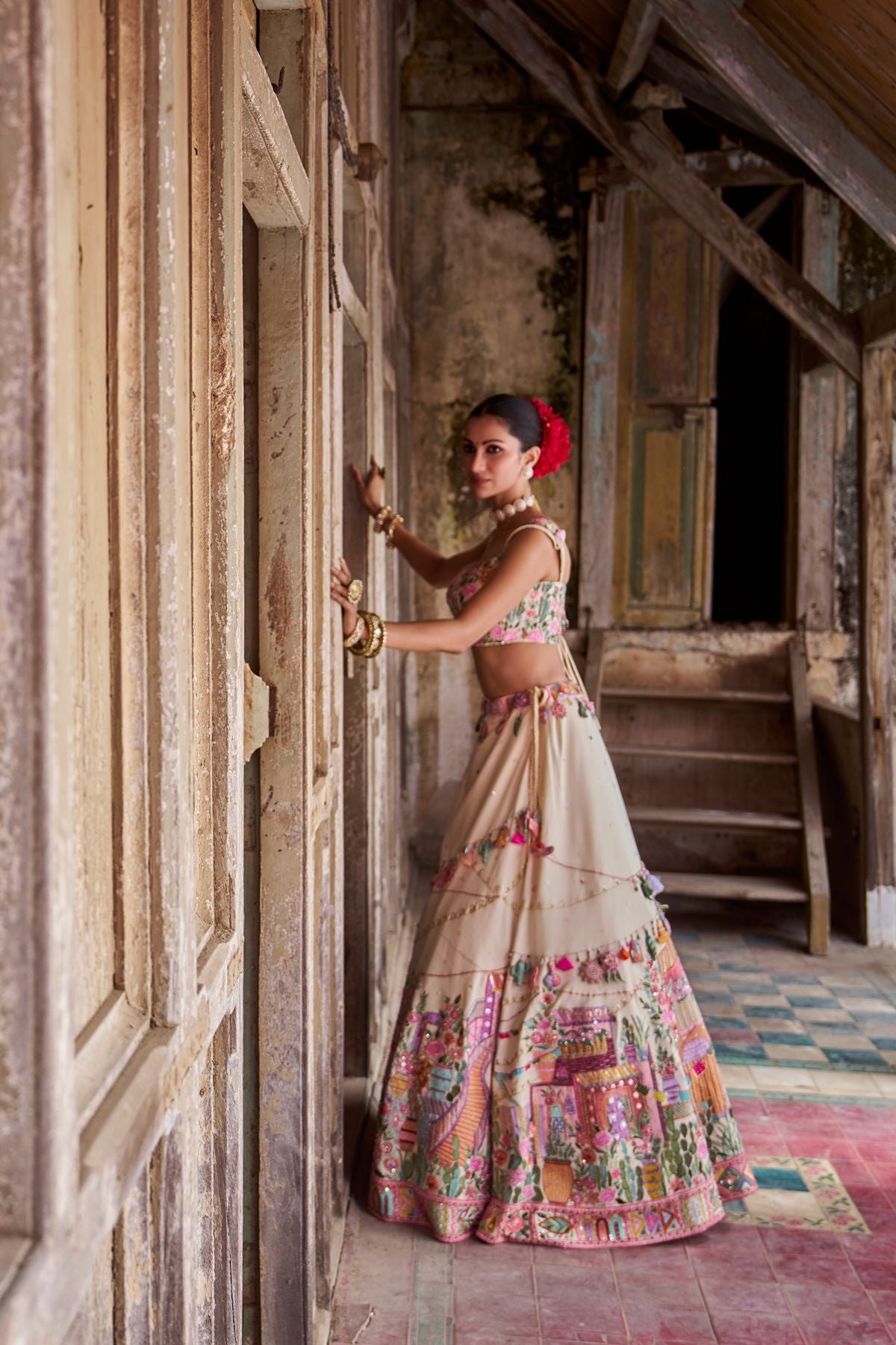 Mexican Fiesta Embellished Lehenga
