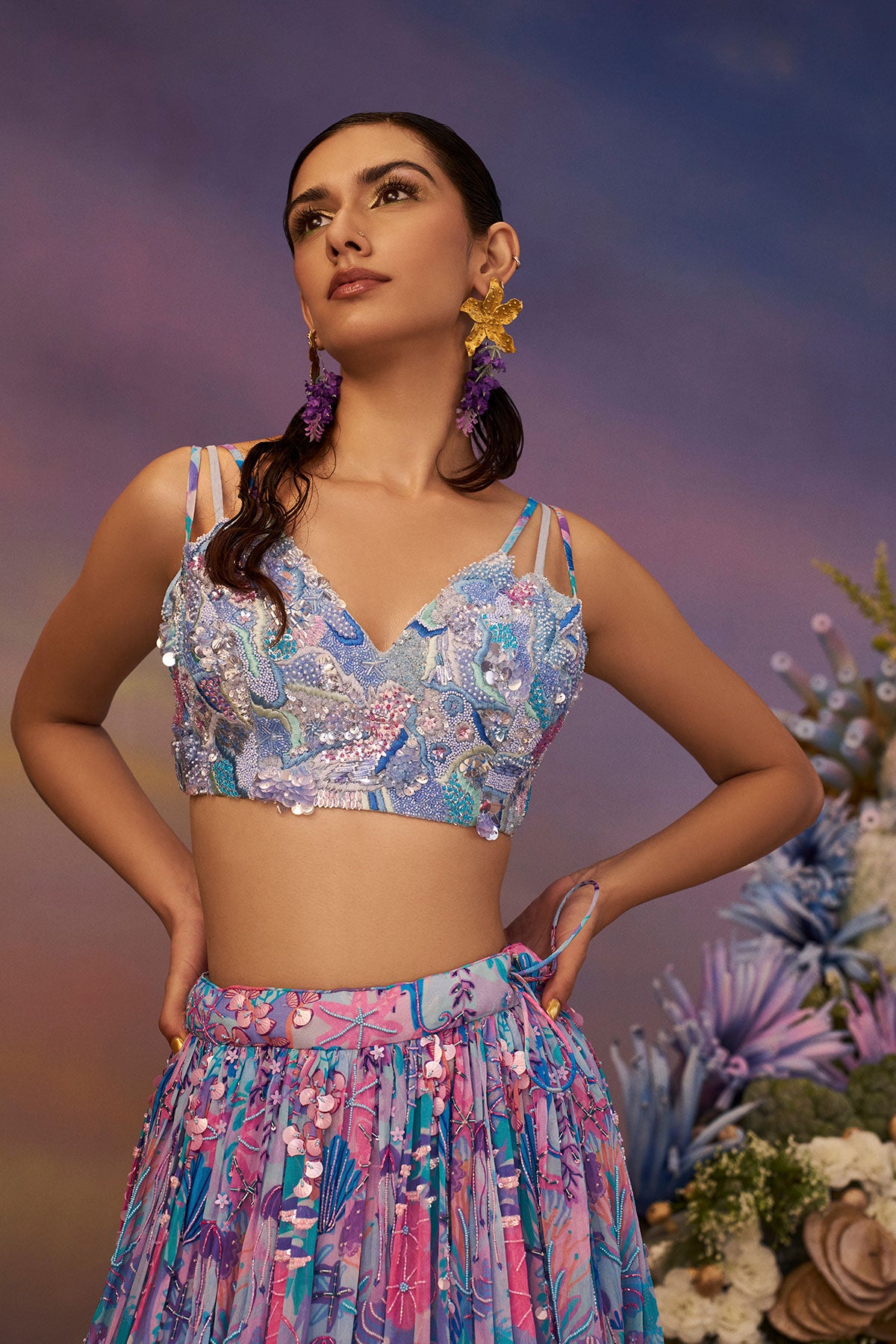 Under The Sea Lehenga