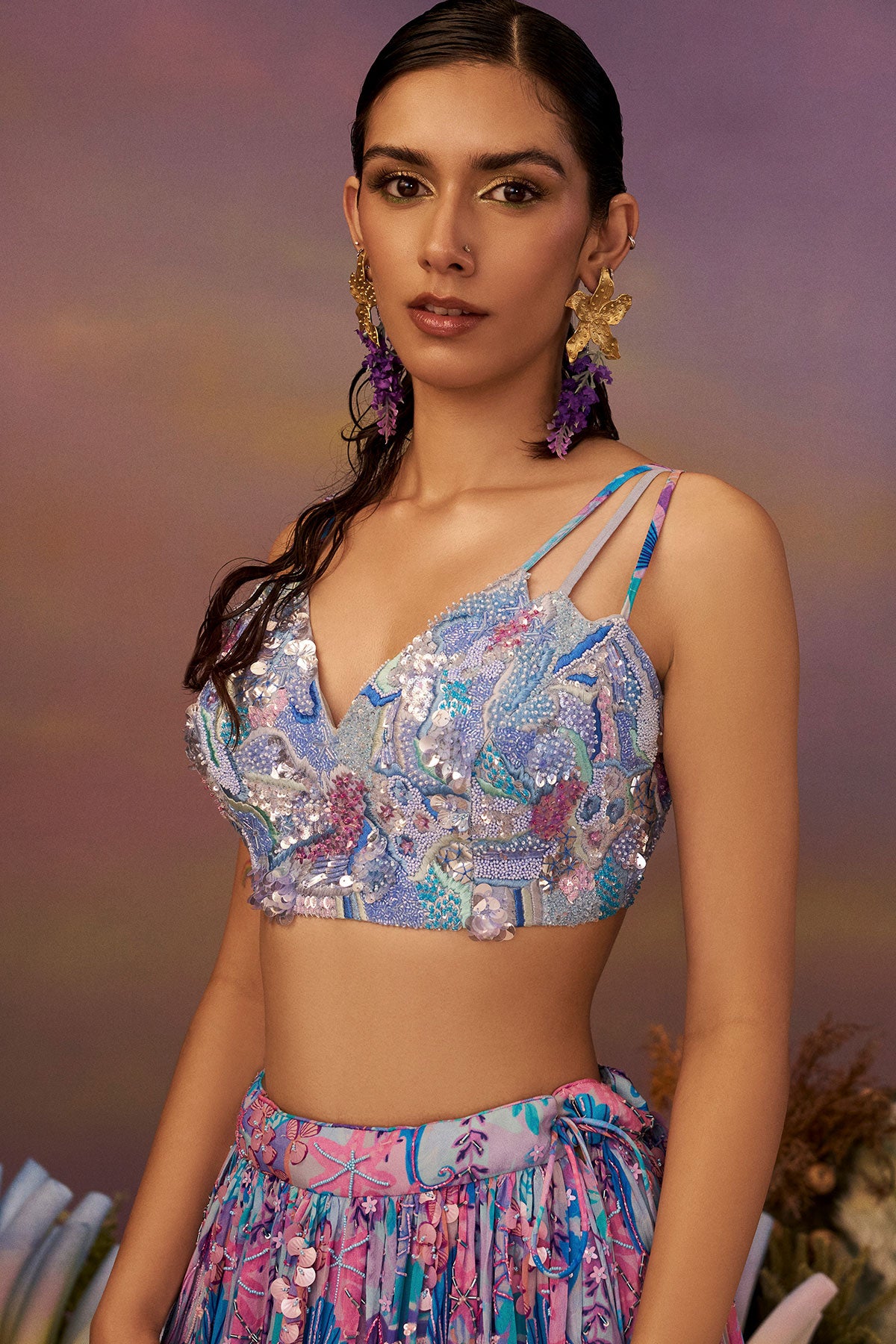 Under The Sea Lehenga