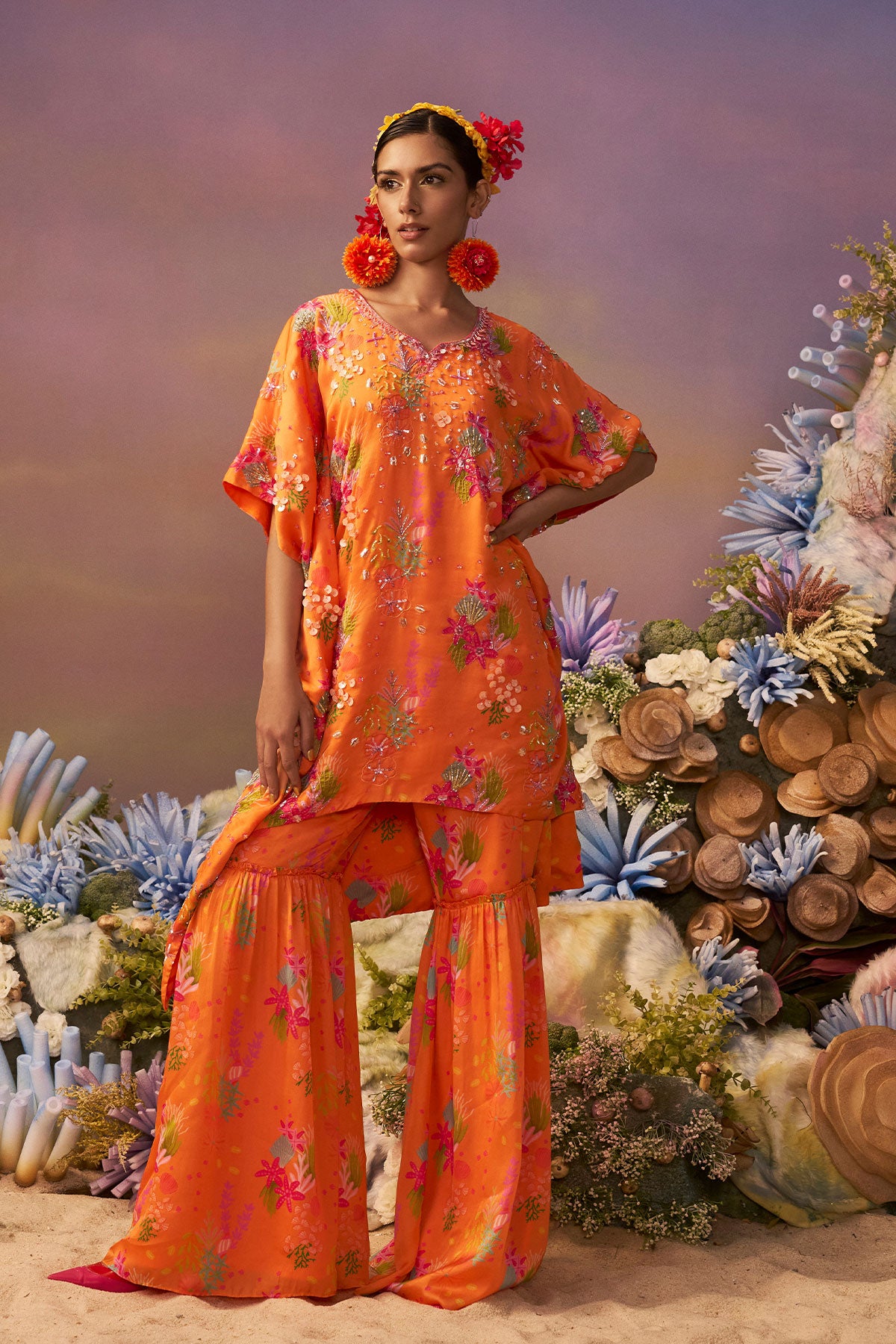 Samundar Kaftan set
