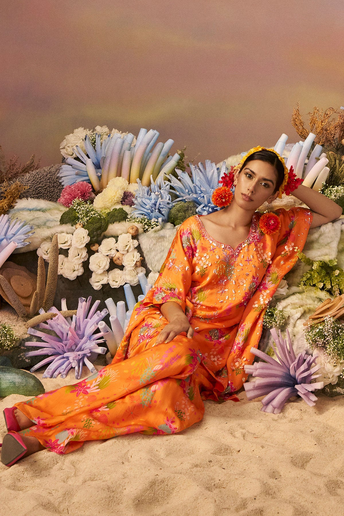 Samundar Kaftan set