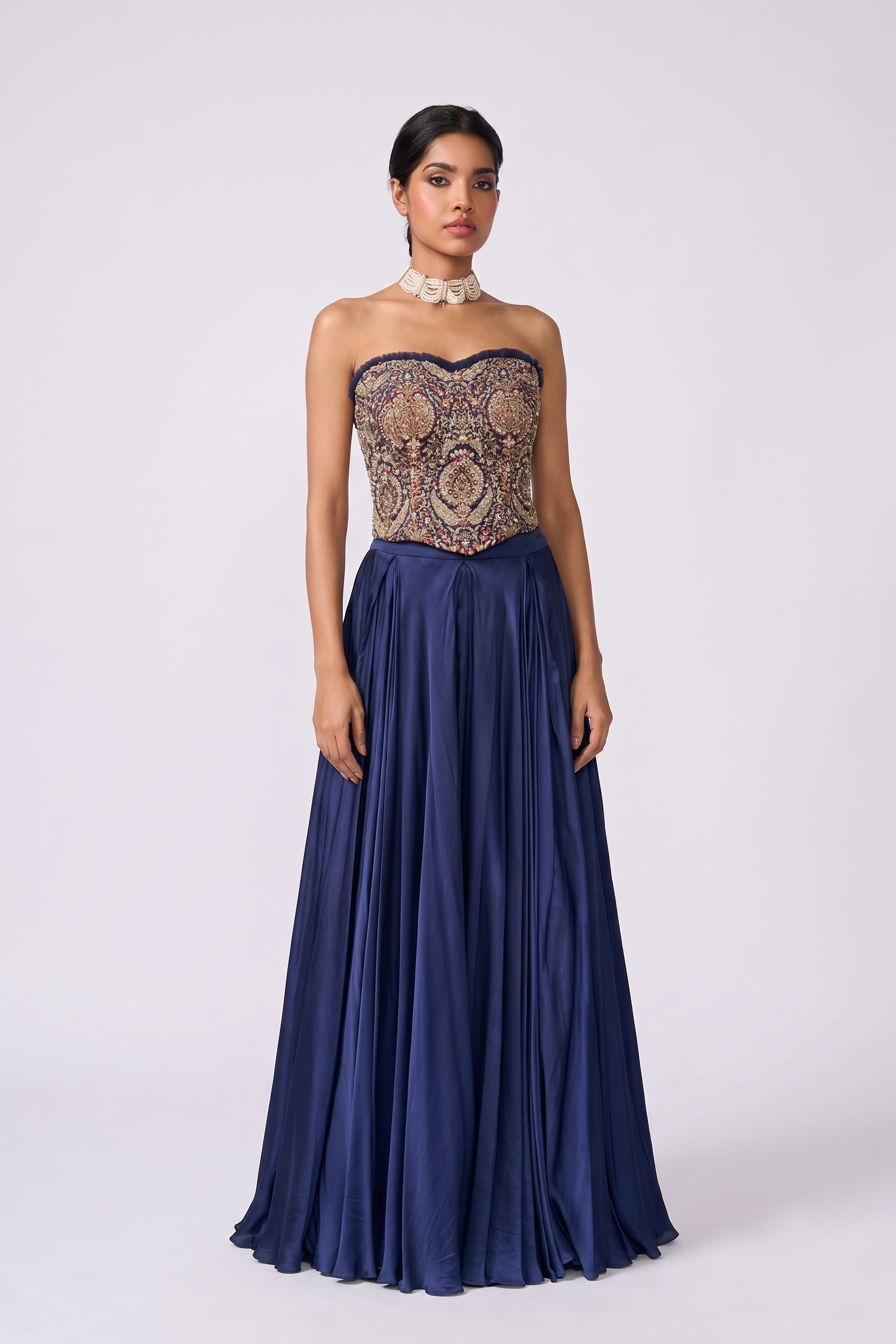 Midnight Medallion Gown - Full View
