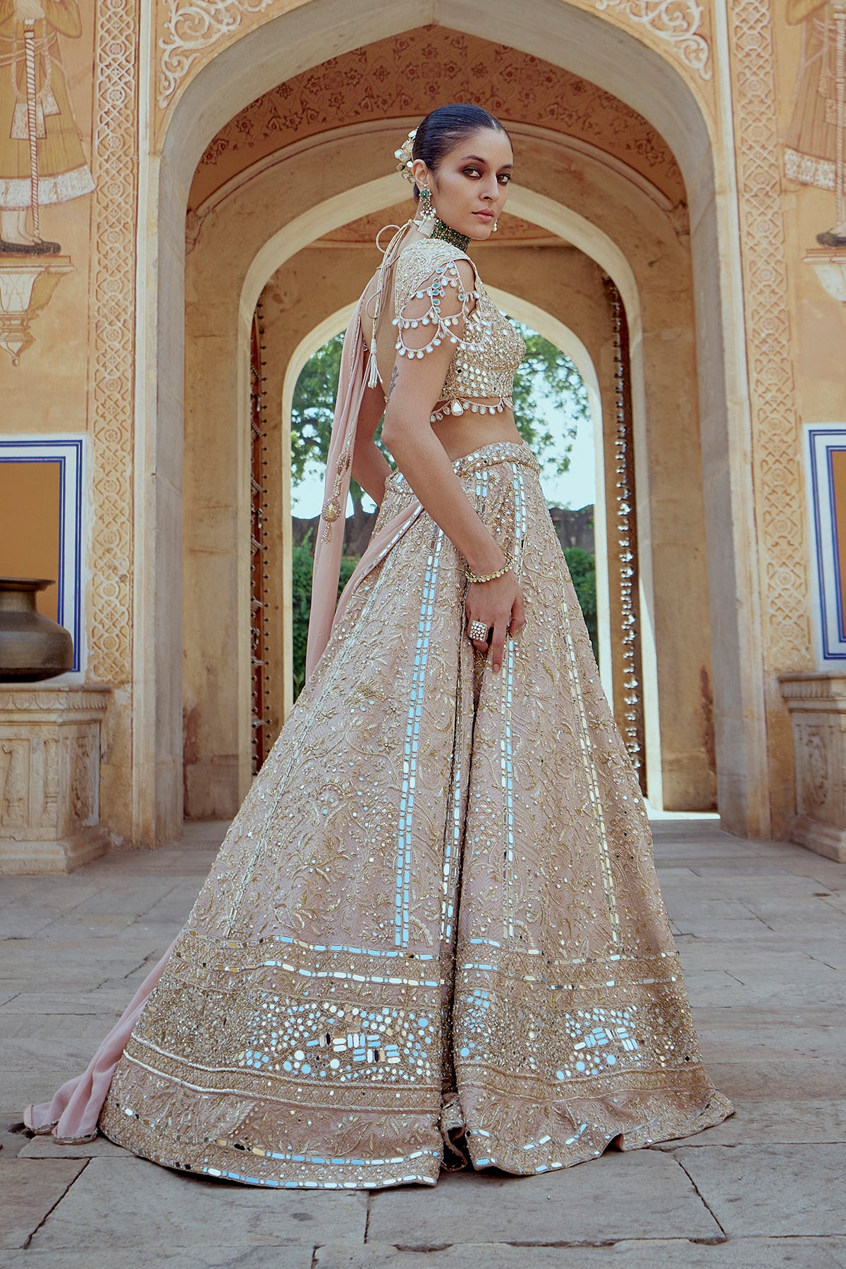Mirror Citadel Lehenga