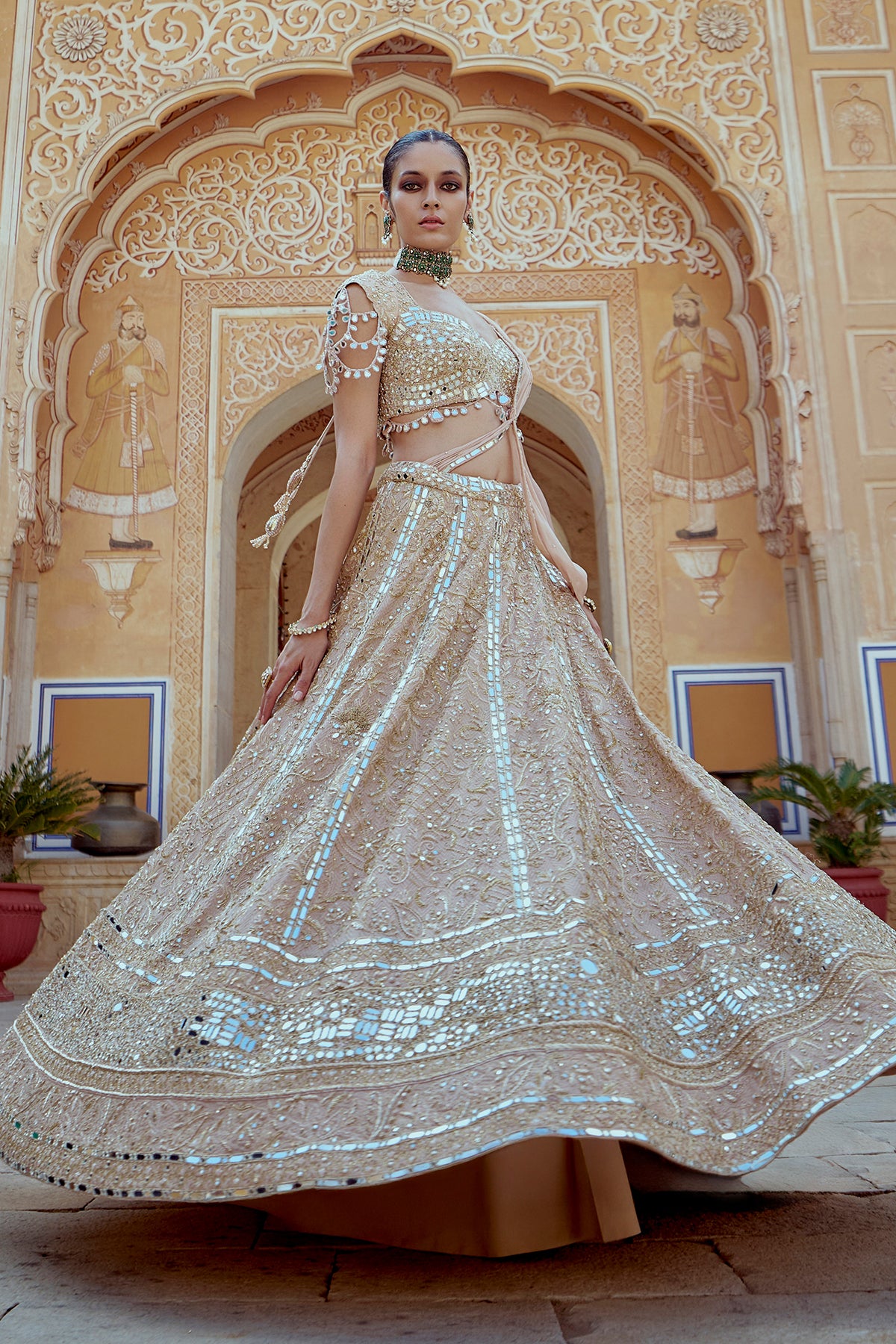 Mirror Citadel Lehenga