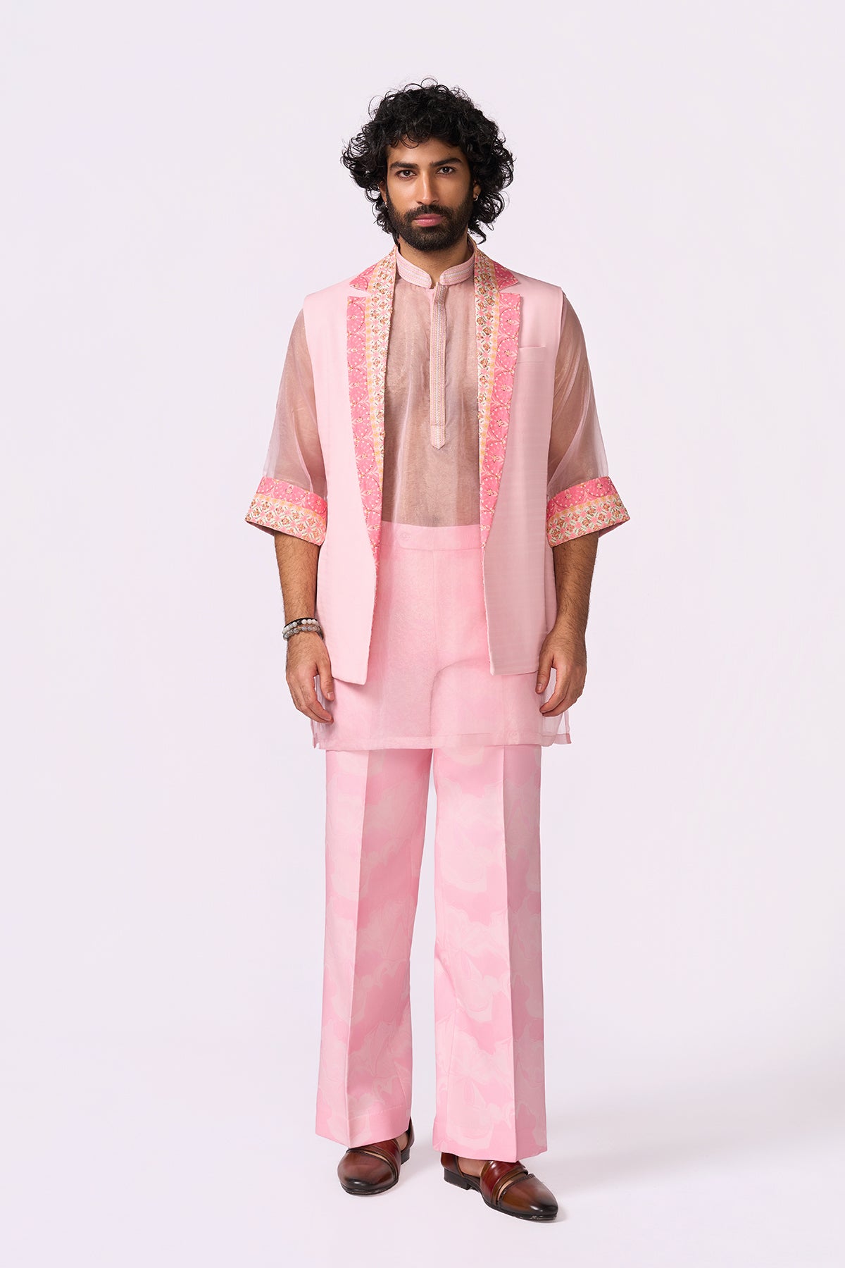 Pink Bandi Set