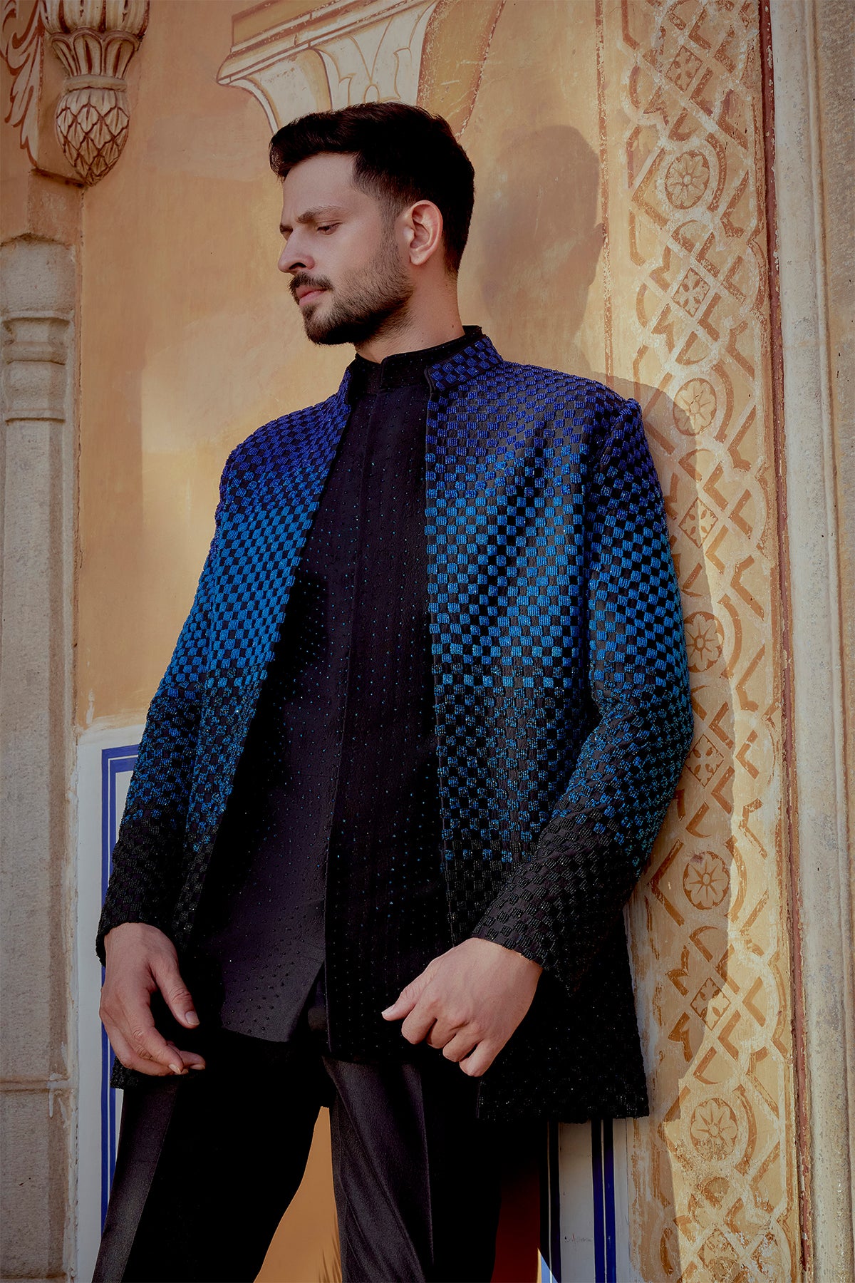 Aurora Fade Indo Western