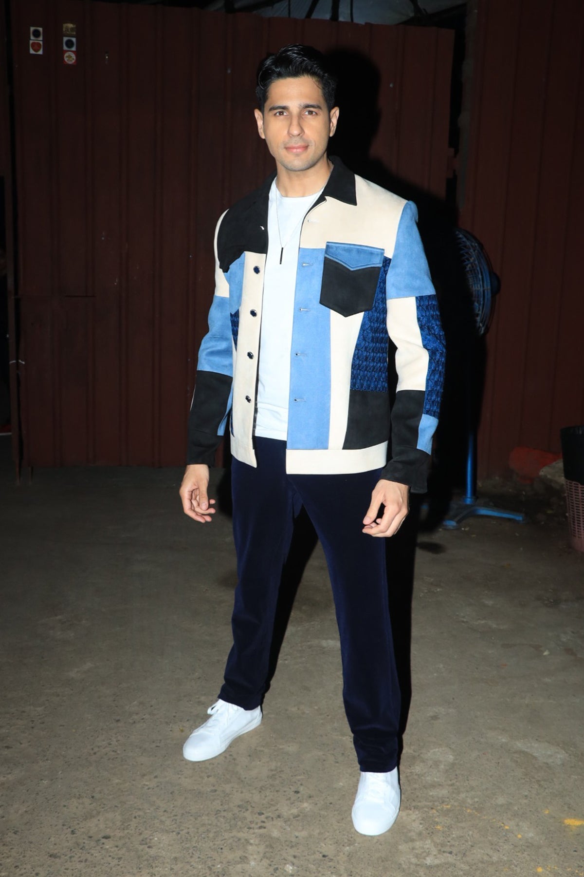 Sidharth Malhotra in Chromatic Statement Jacket