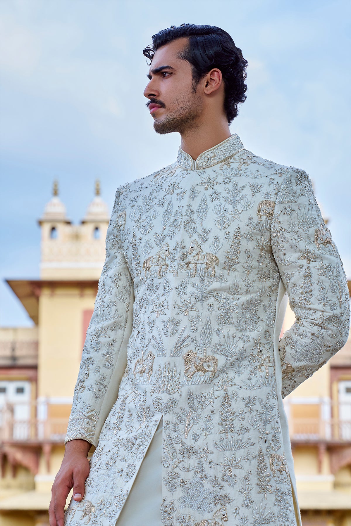 Imperial Menagerie Sherwani Set