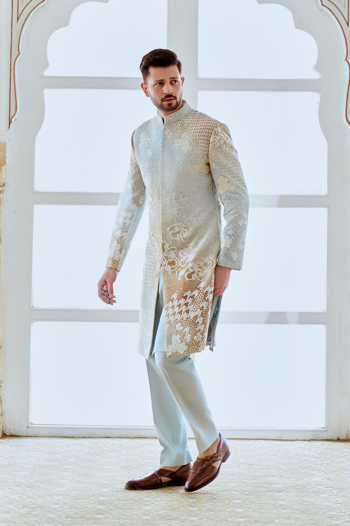 Lunar Cascade Sherwani