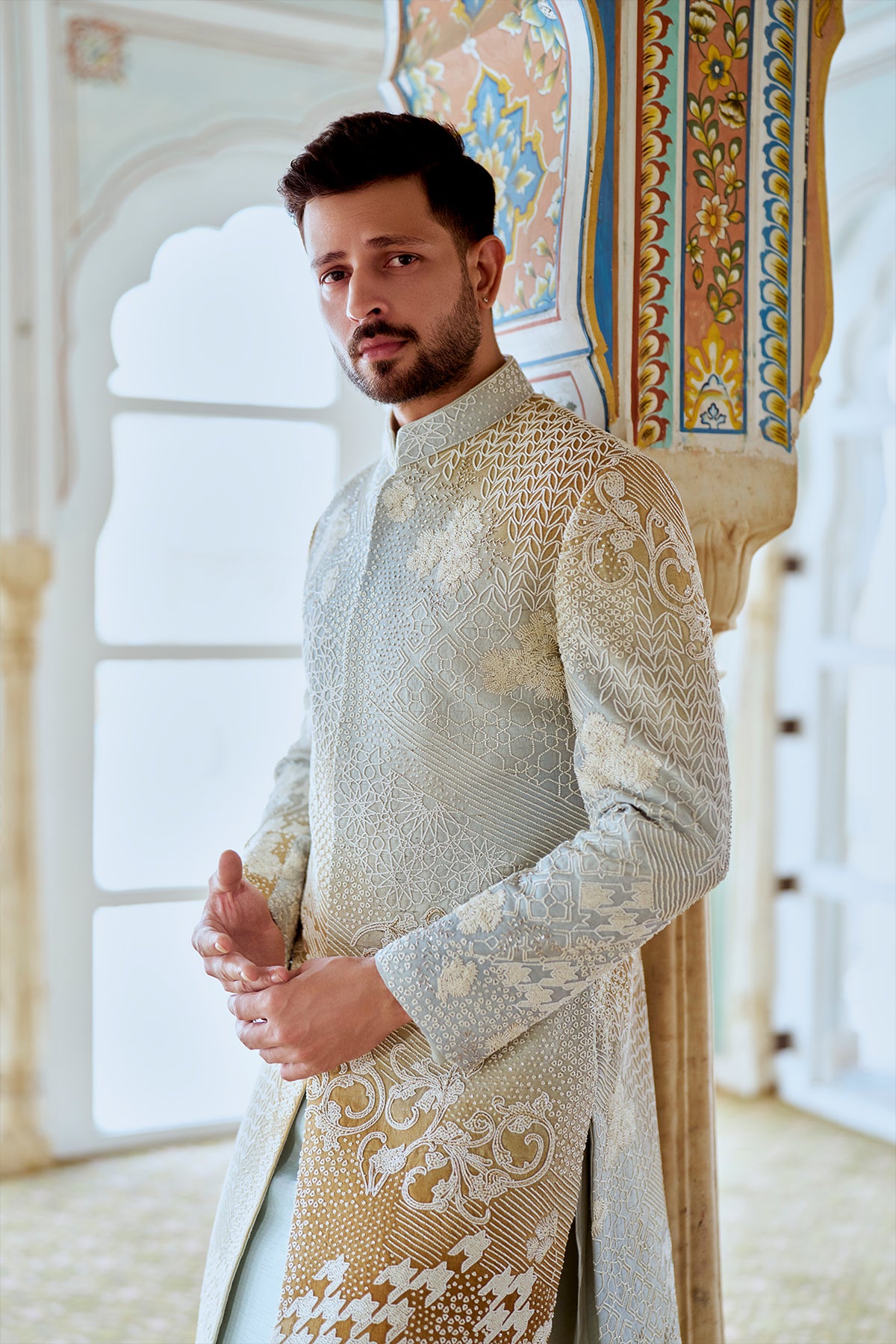 Lunar Cascade Sherwani