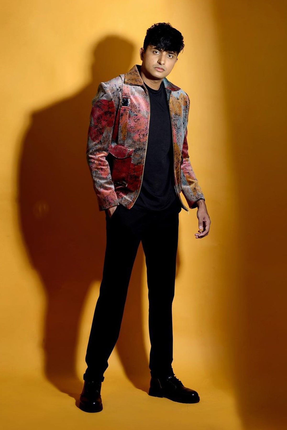 Abstract Velvet Bomber - Ratan Pratap