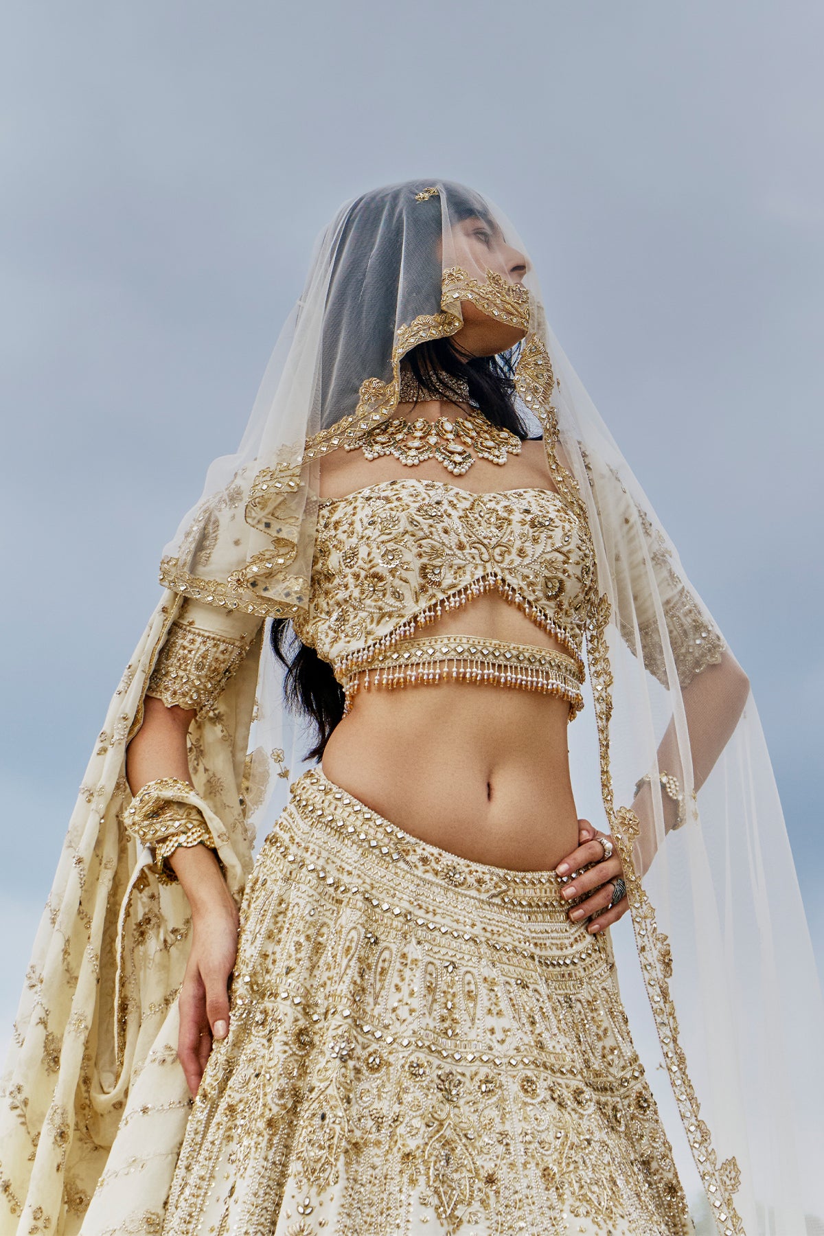 The Golden Dynasty Lehenga