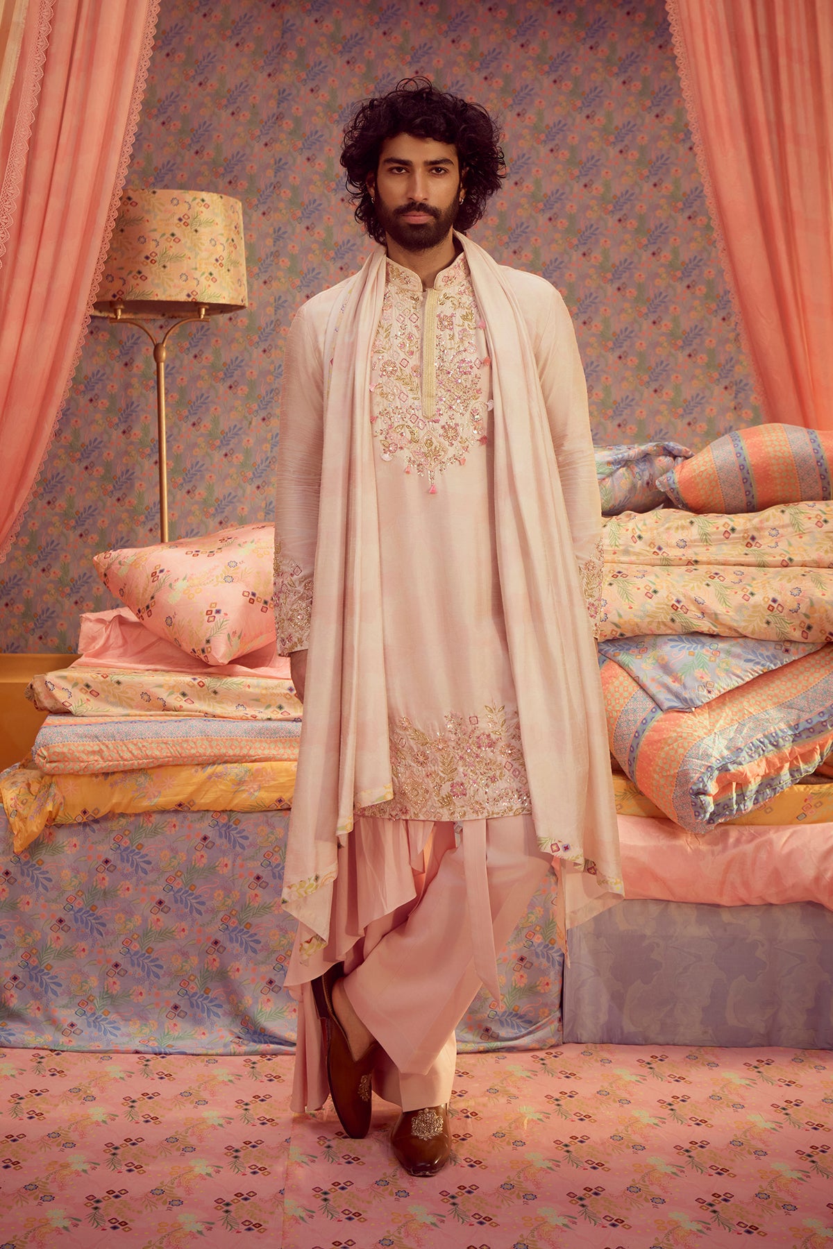 Lilac Kurta Set