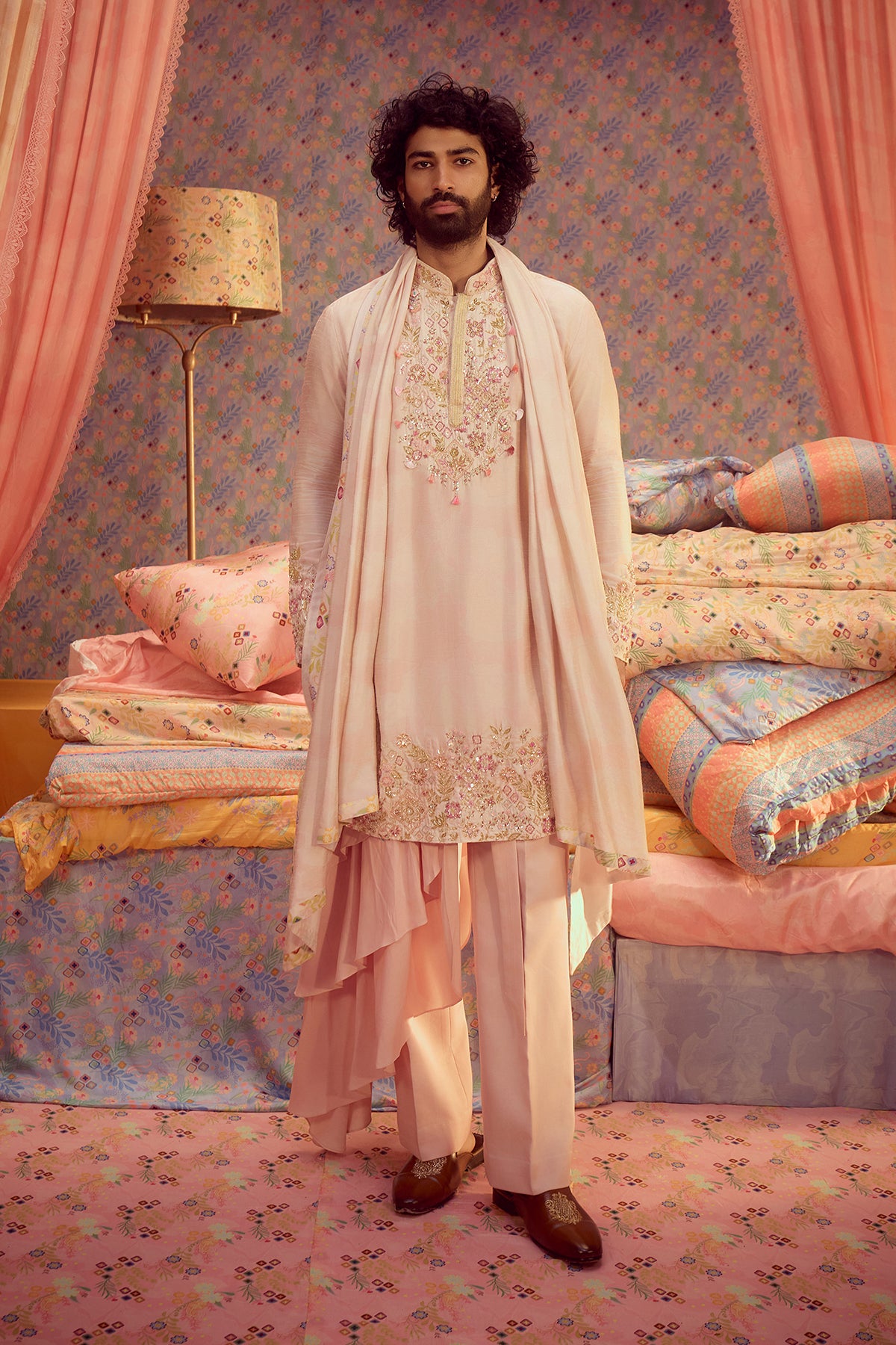 Lilac Kurta Set