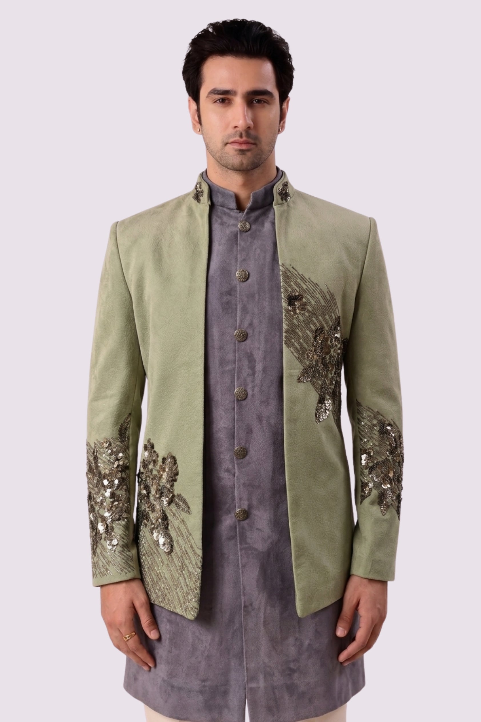 The Sage & Slate Sherwani Jacket