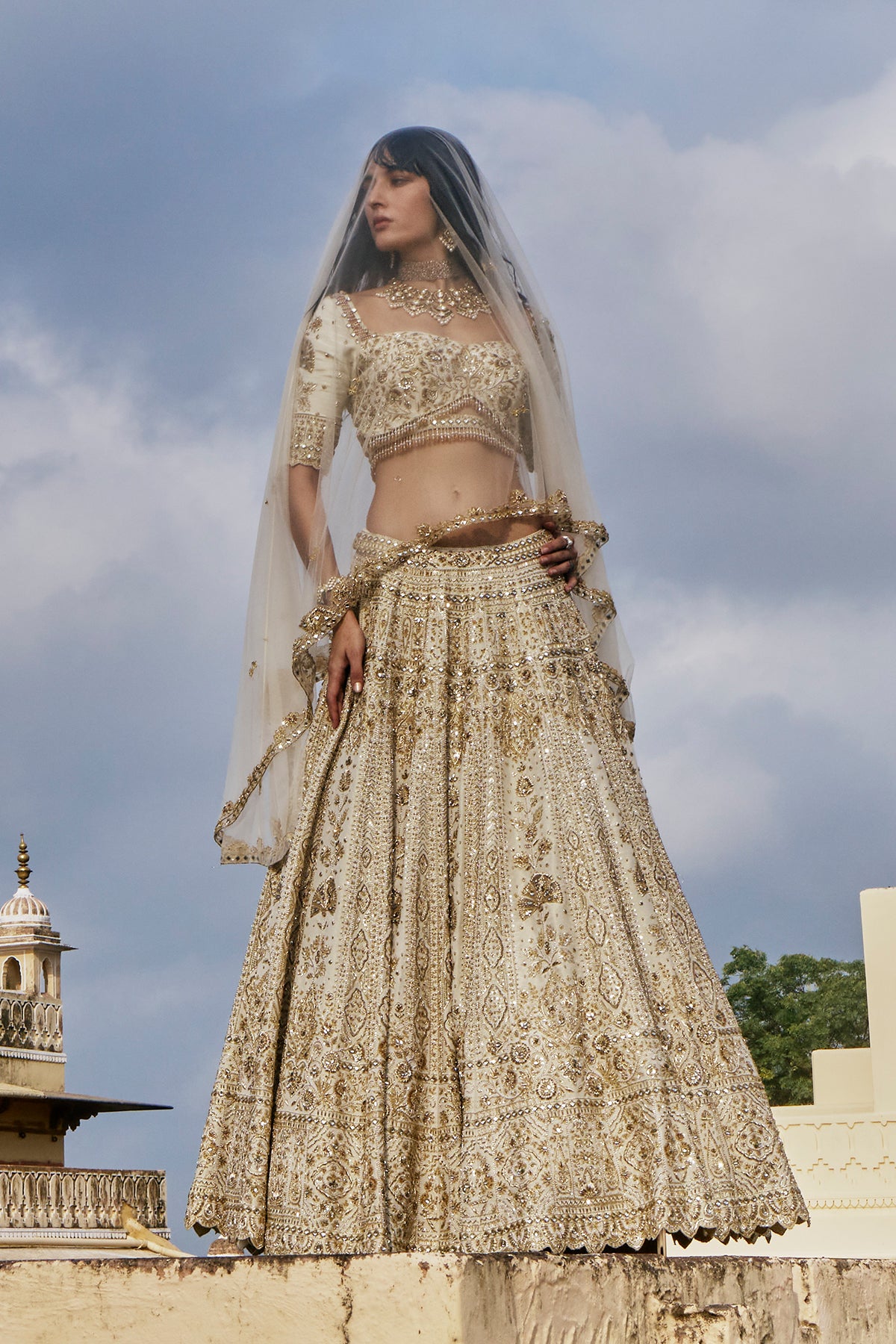 The Golden Dynasty Lehenga