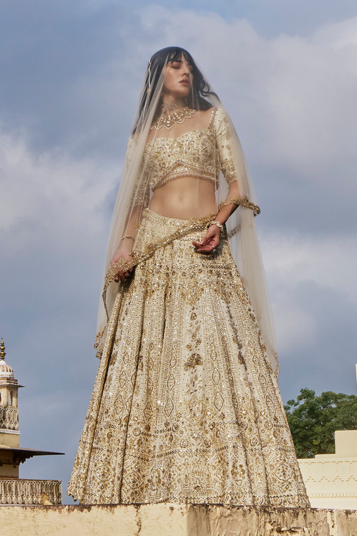 The Golden Dynasty Lehenga
