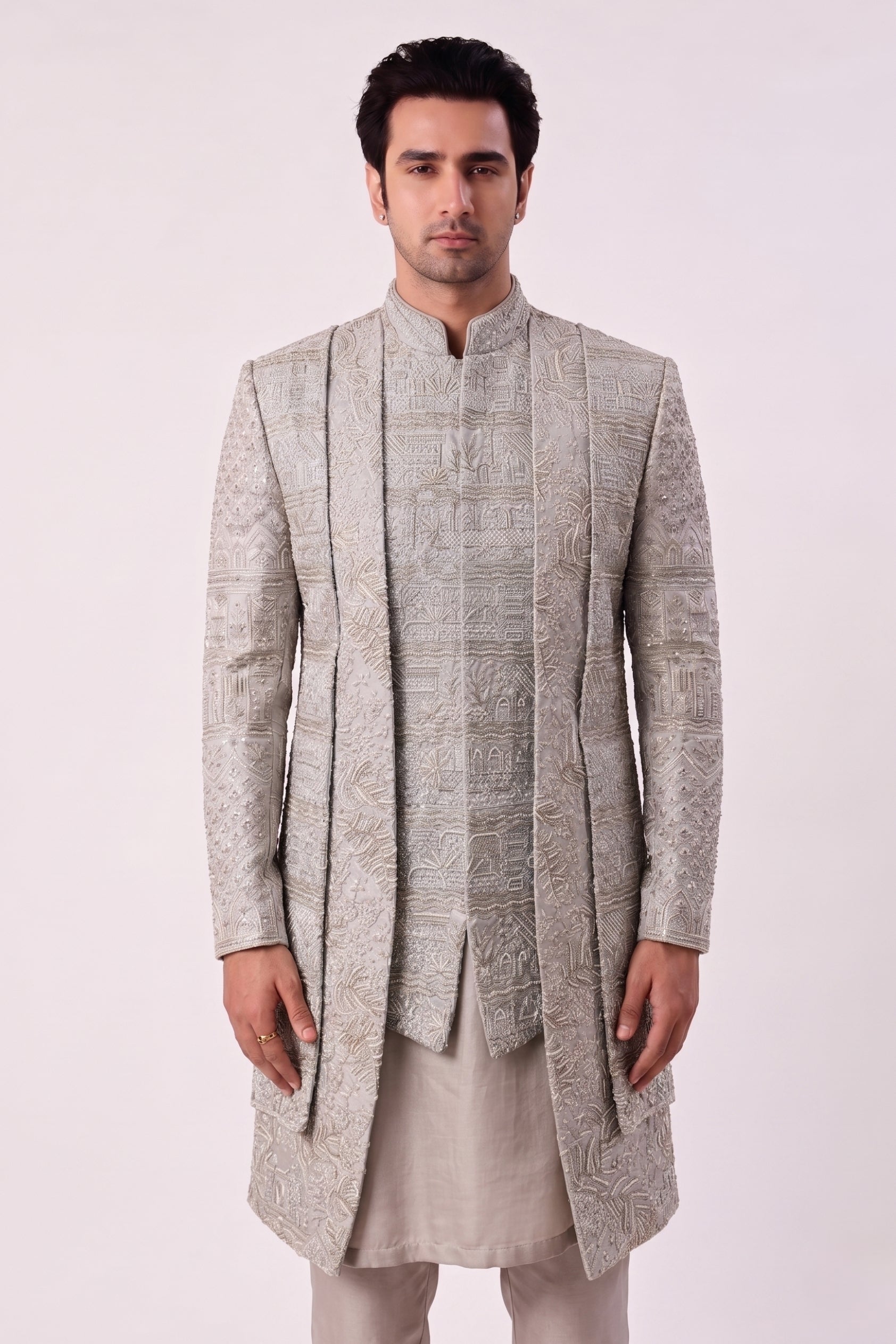 The Durbar Narrative Sherwani Coat