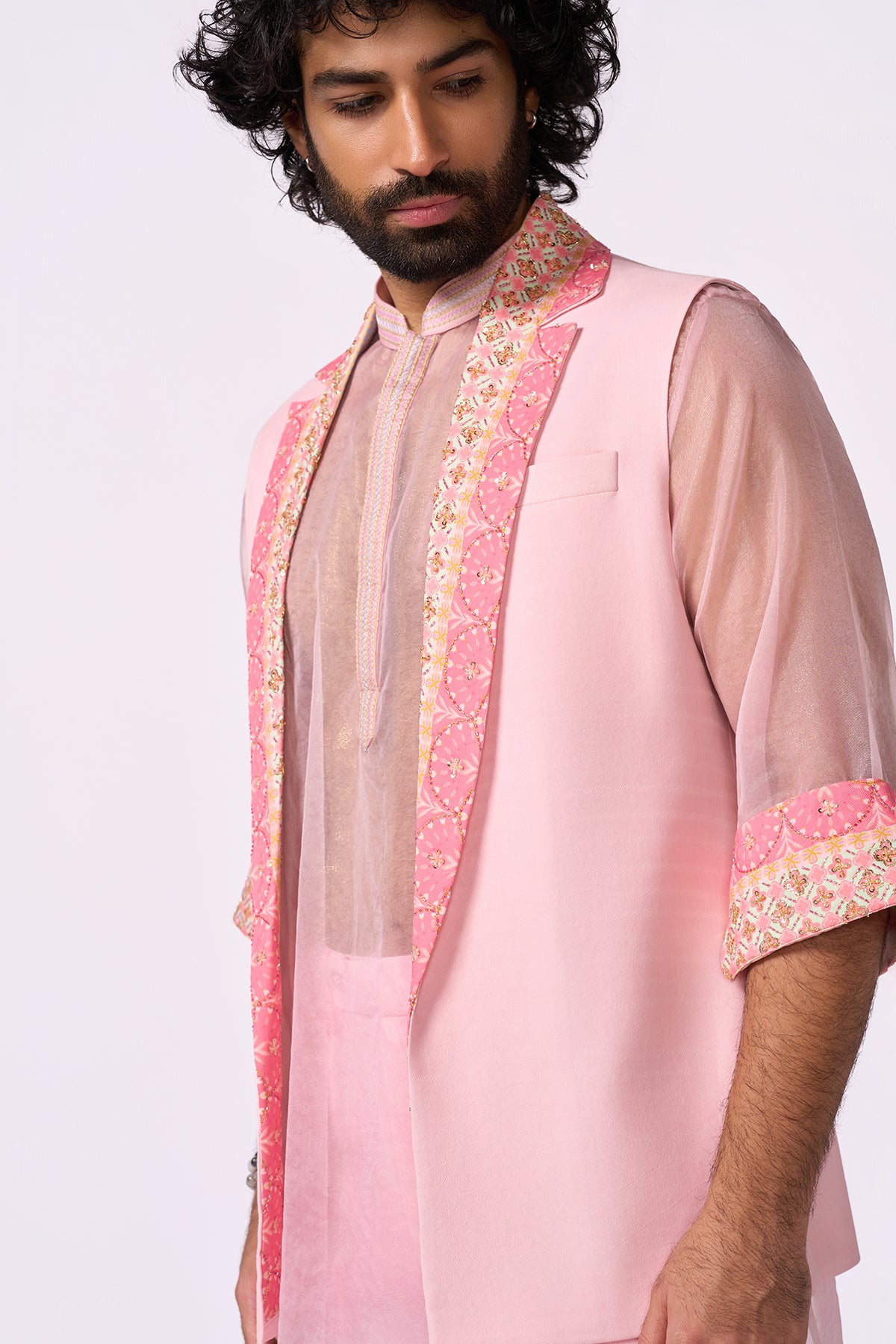 Pink Bandi Set