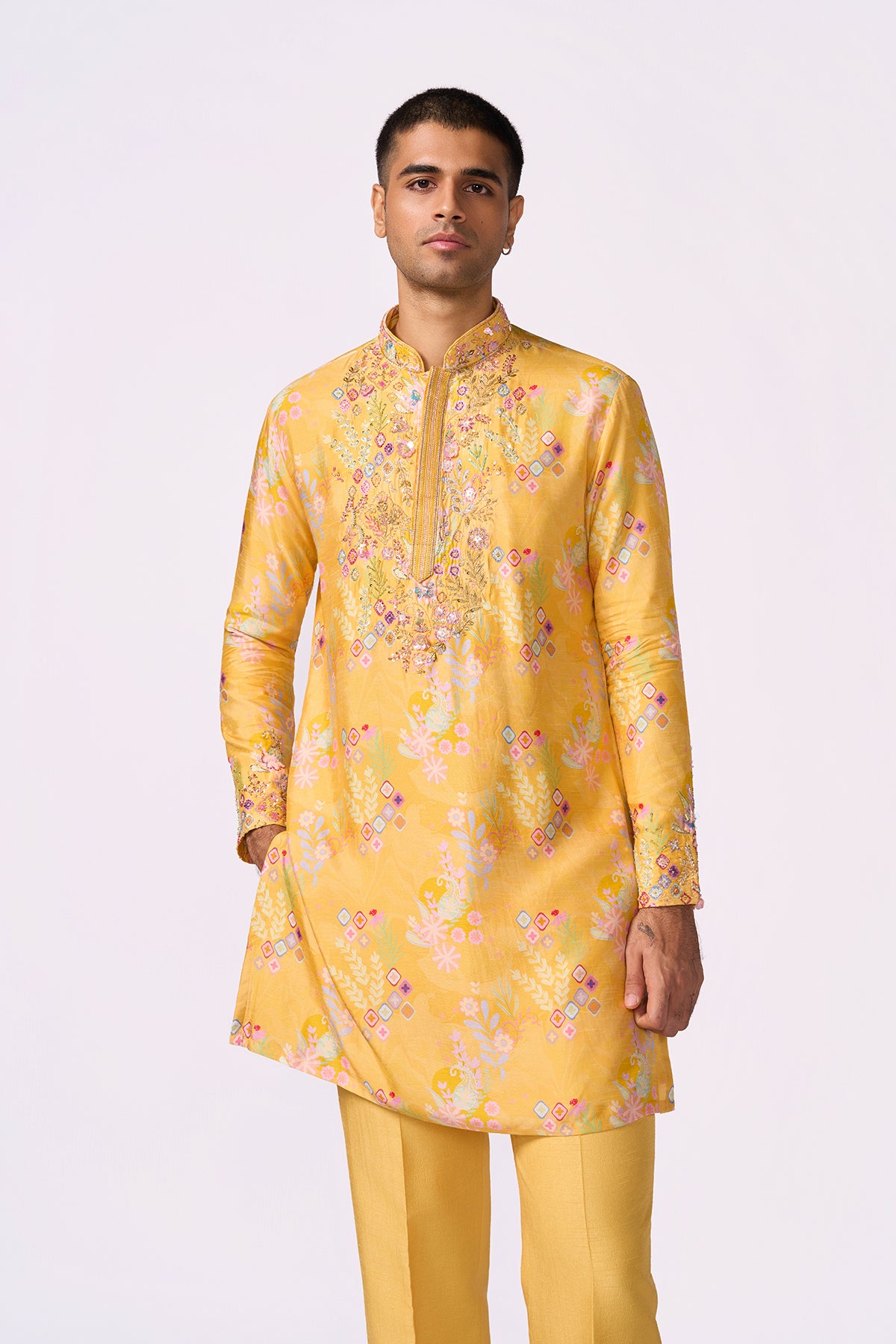 Yellow Kurta Set