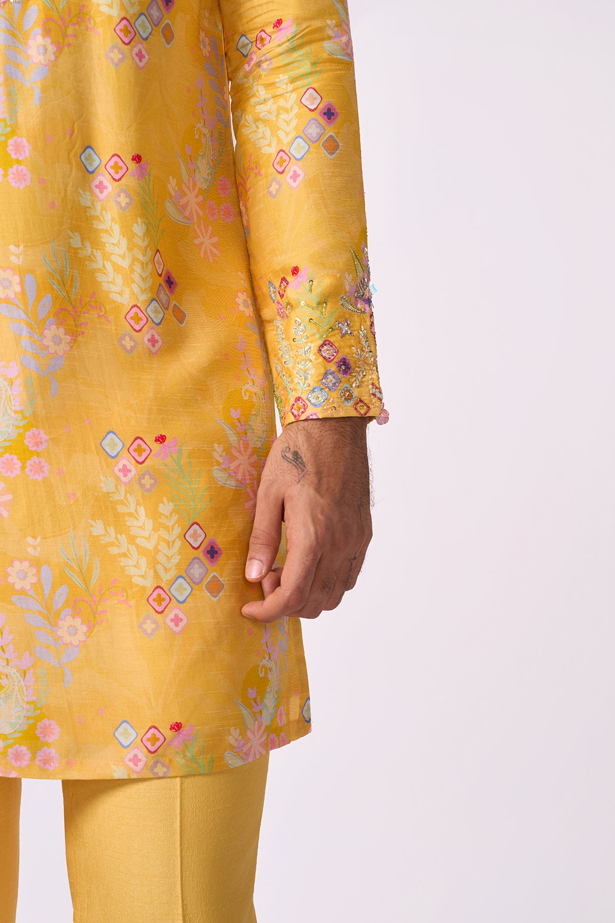 Yellow Kurta Set