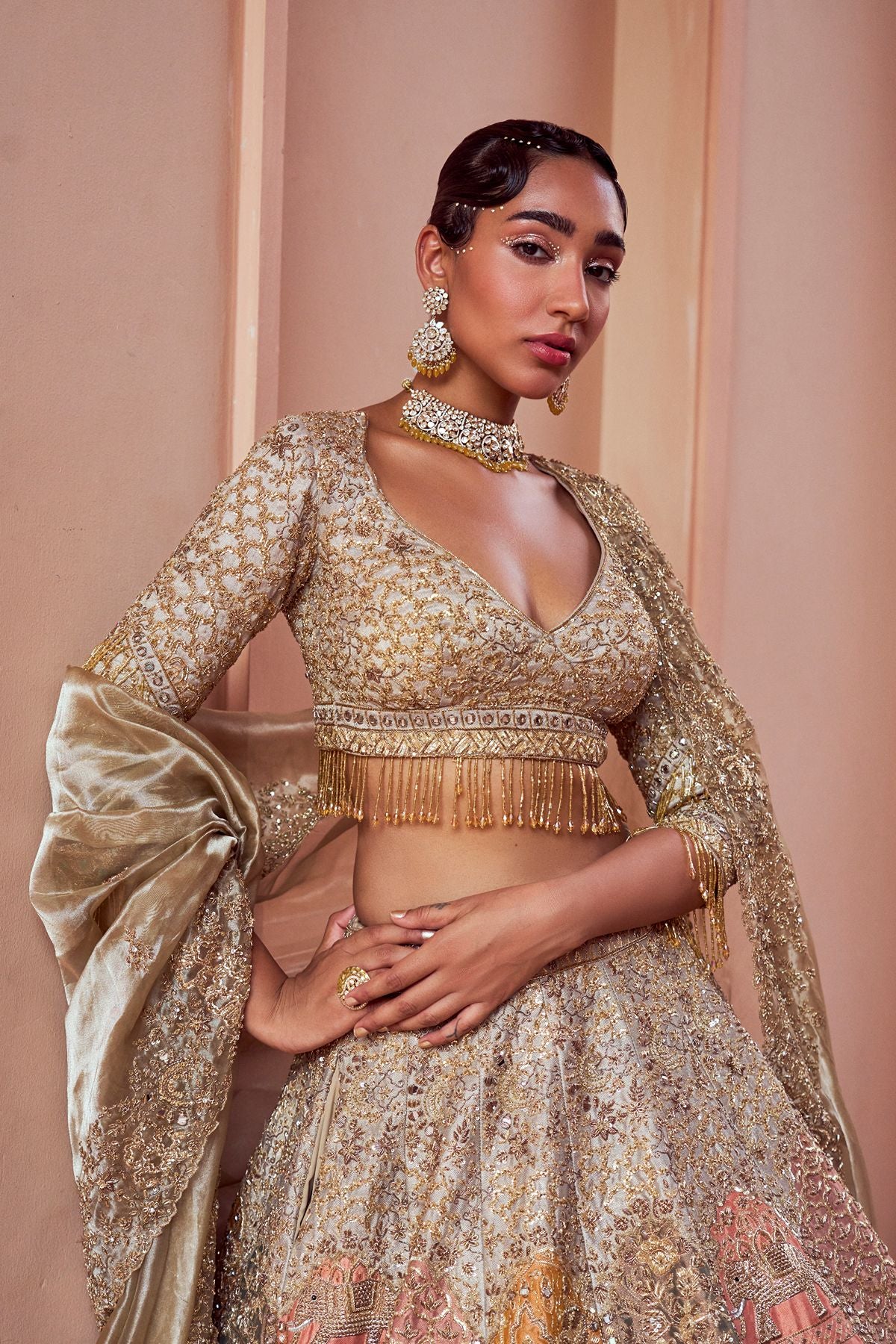 Royal Block Lehenga