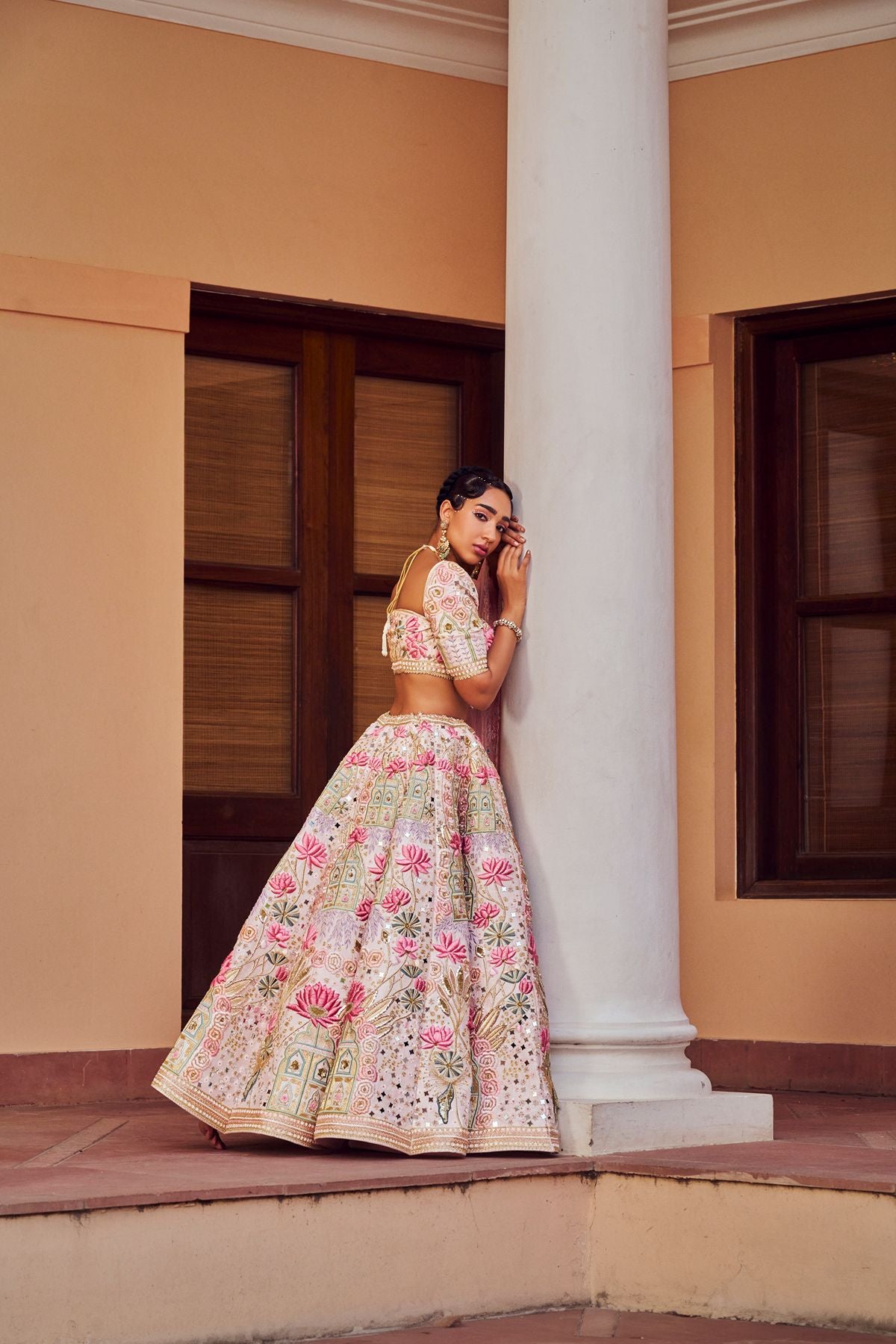 Lotus Lehenga