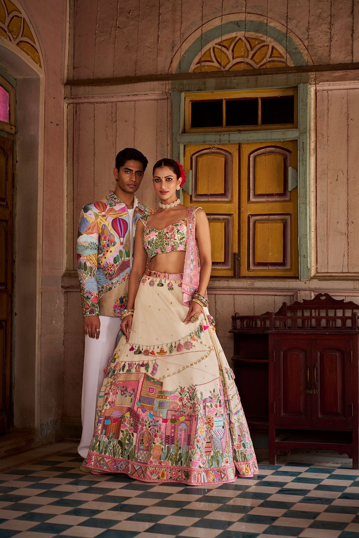 Mexican Fiesta Embellished Lehenga