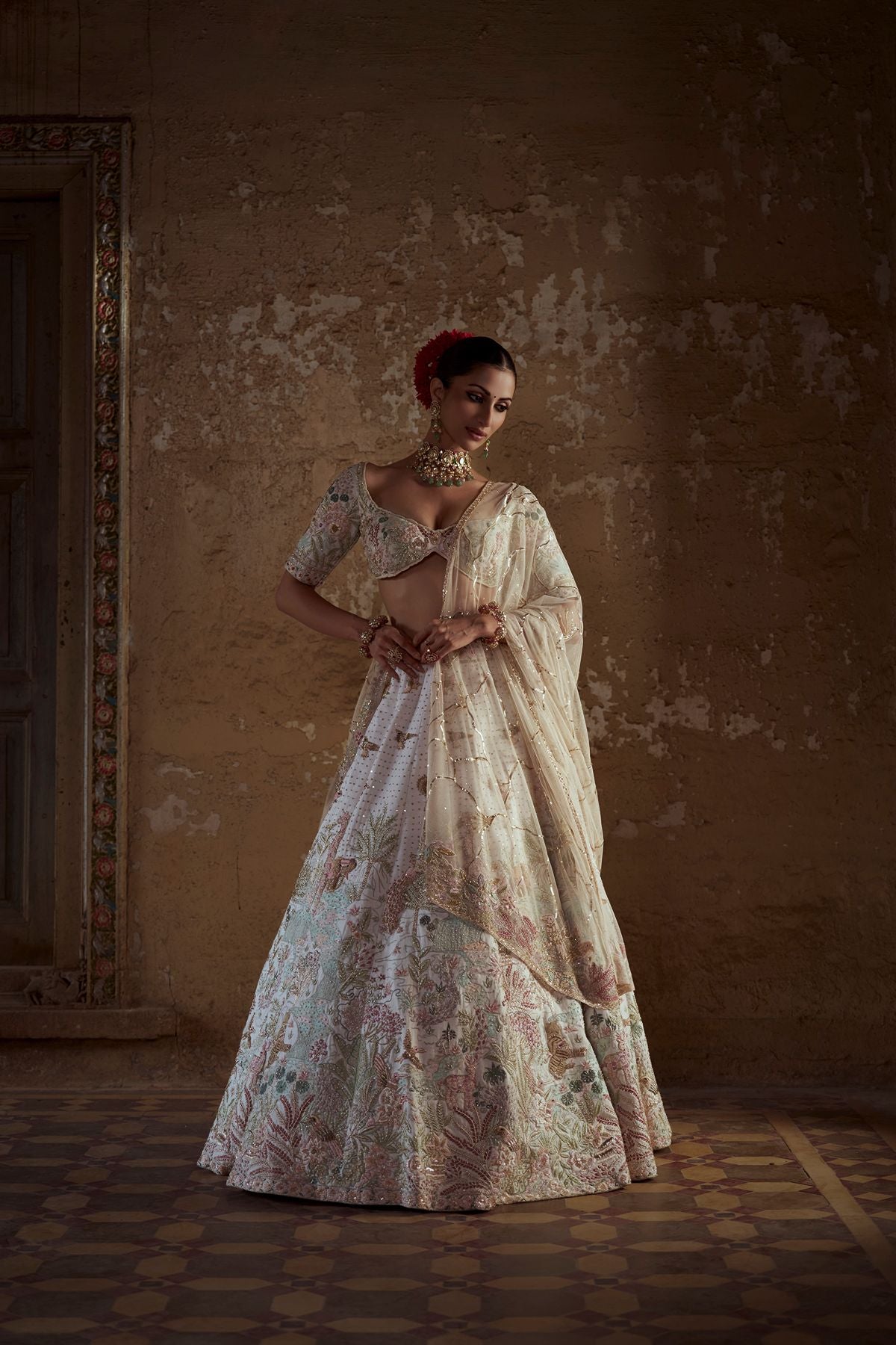 Savanna Symphony Lehenga