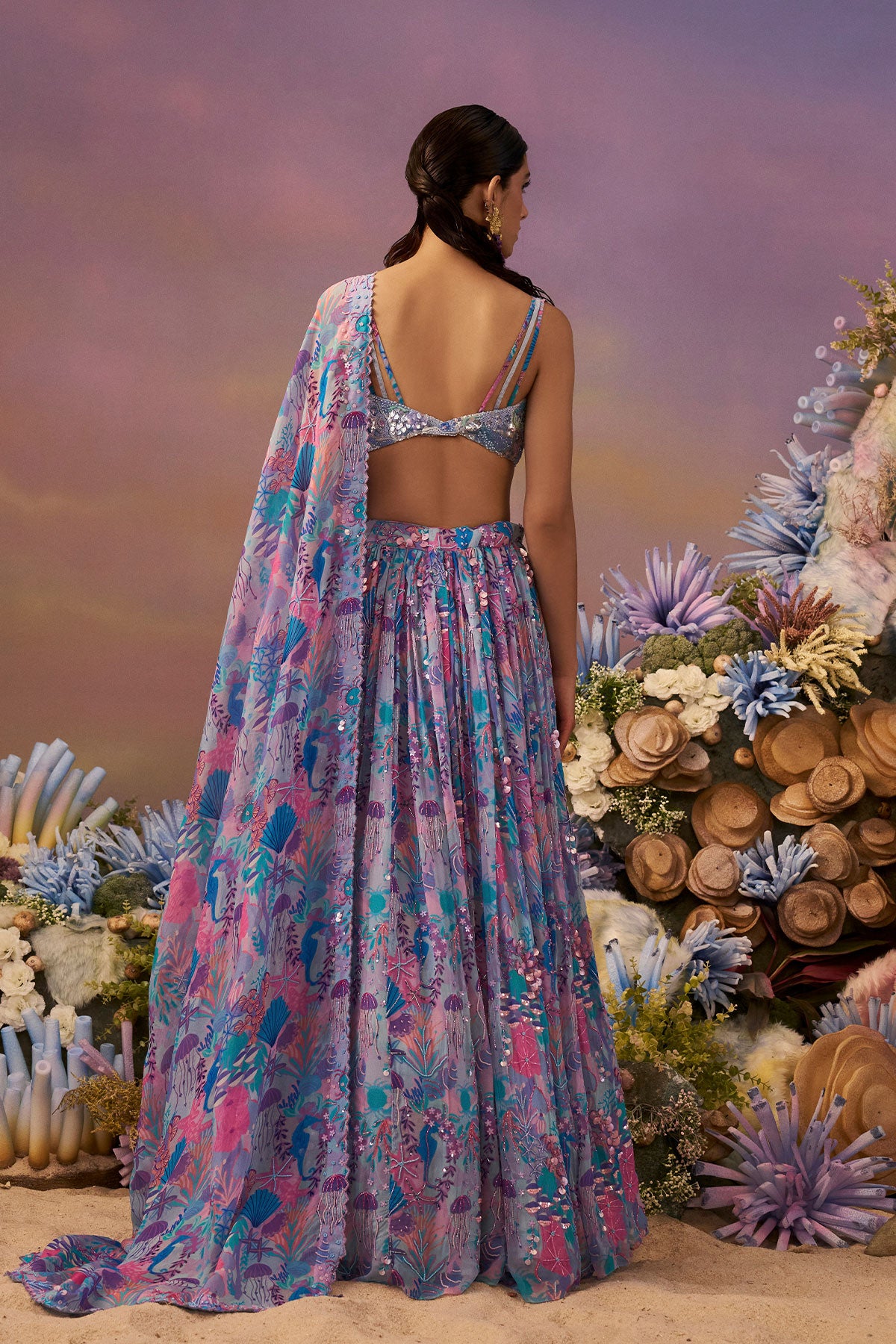 Under The Sea Lehenga