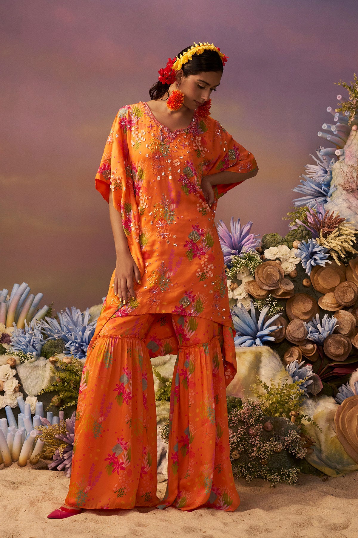 Samundar Kaftan set